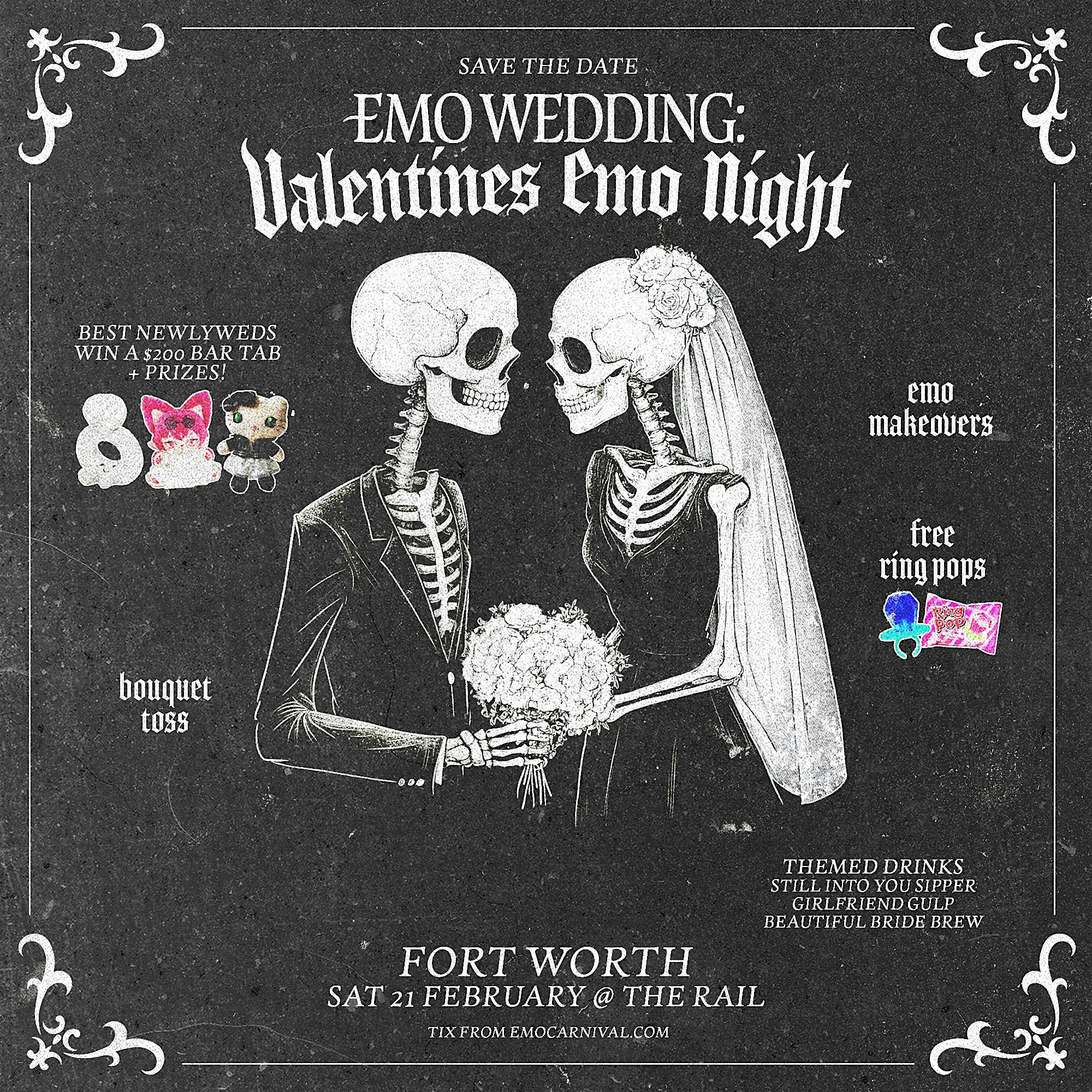 EMO WEDDING VALENTINES EMO NIGHT MONTREAL  @ Turbo Haus