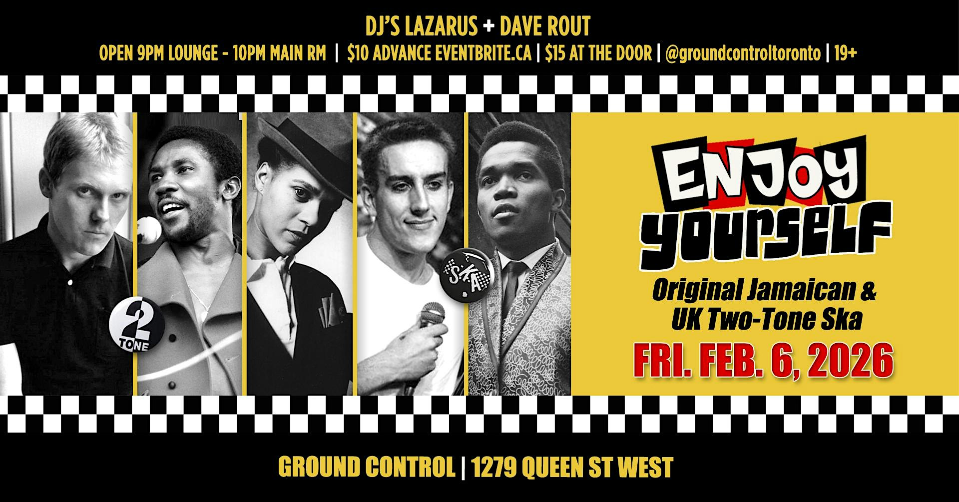 ENJOY YOURSELF: Ska / Two-Tone / Rocksteady from Jamaica to England