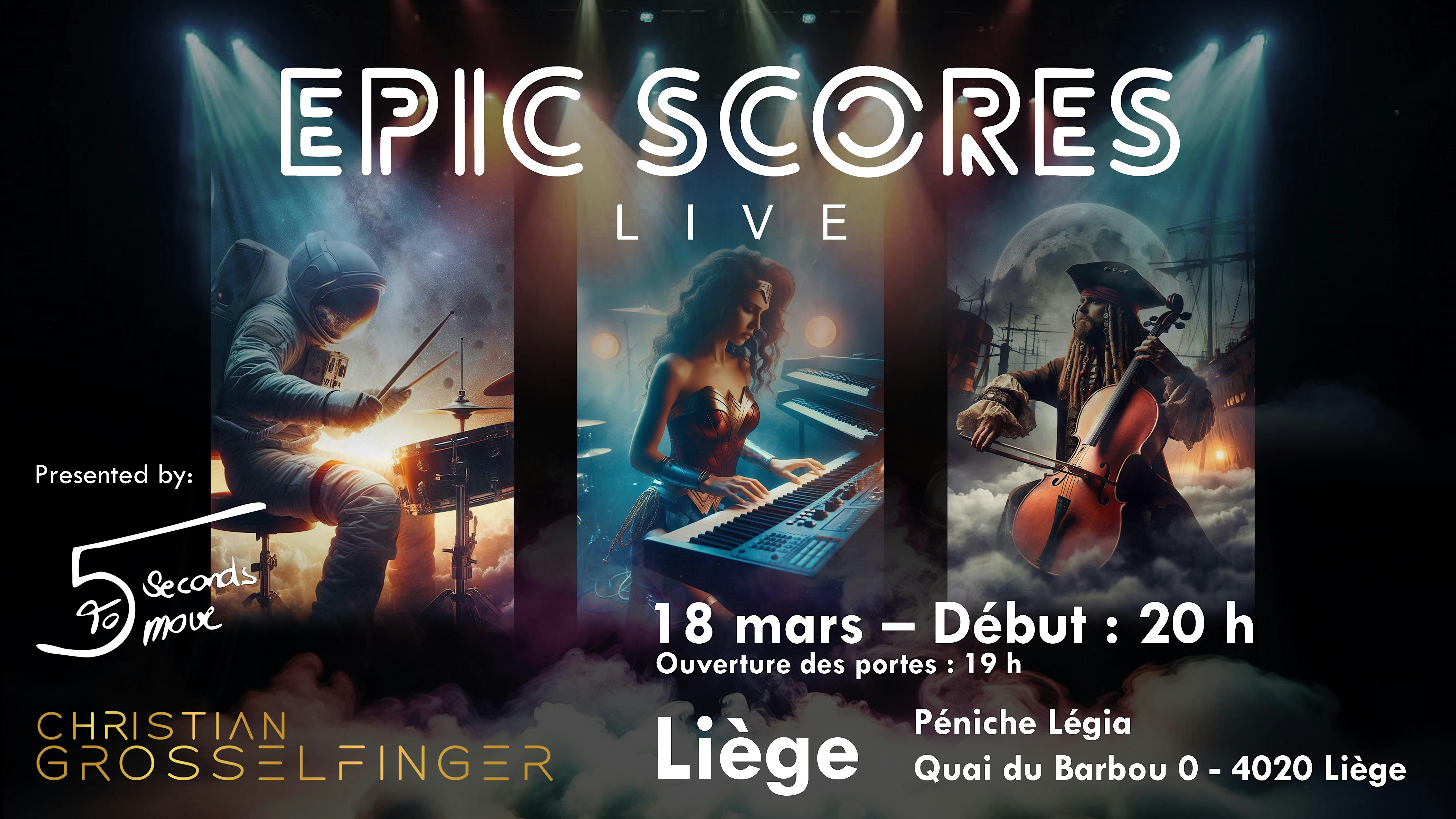EPIC SCORES : Musiques de Films et de Jeux Vidéo - Grosselfinger & 5STM