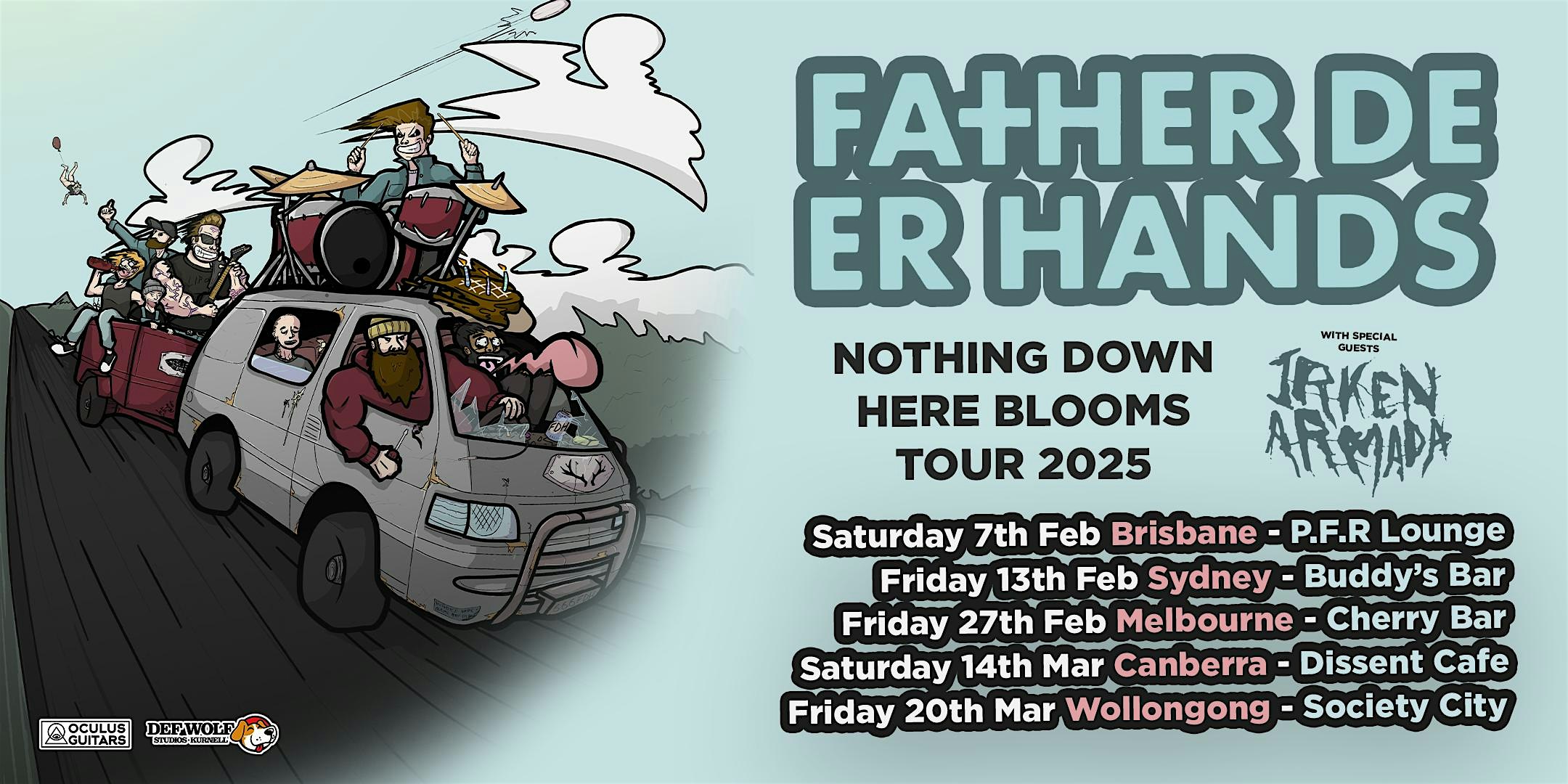 Father Deer Hands live at Cherry Bar, FRI FEB 27th