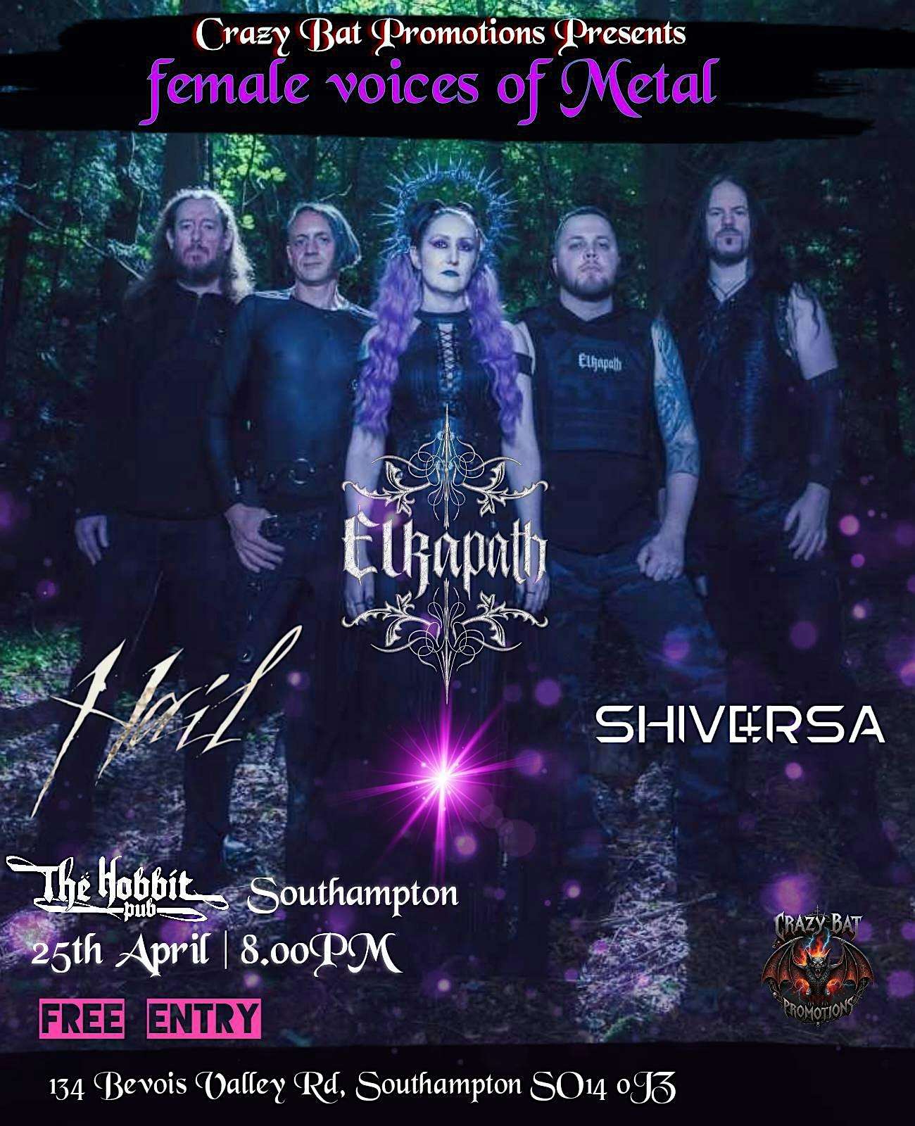 Female voices of metal night with Elkapath