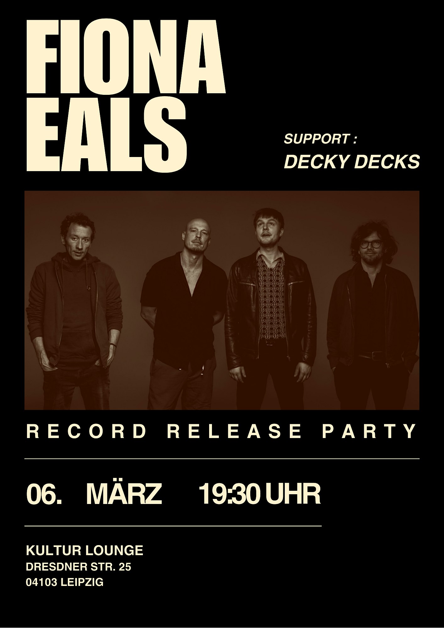 Fiona Eals EP-Release Konzert  "Close to Nowhere"