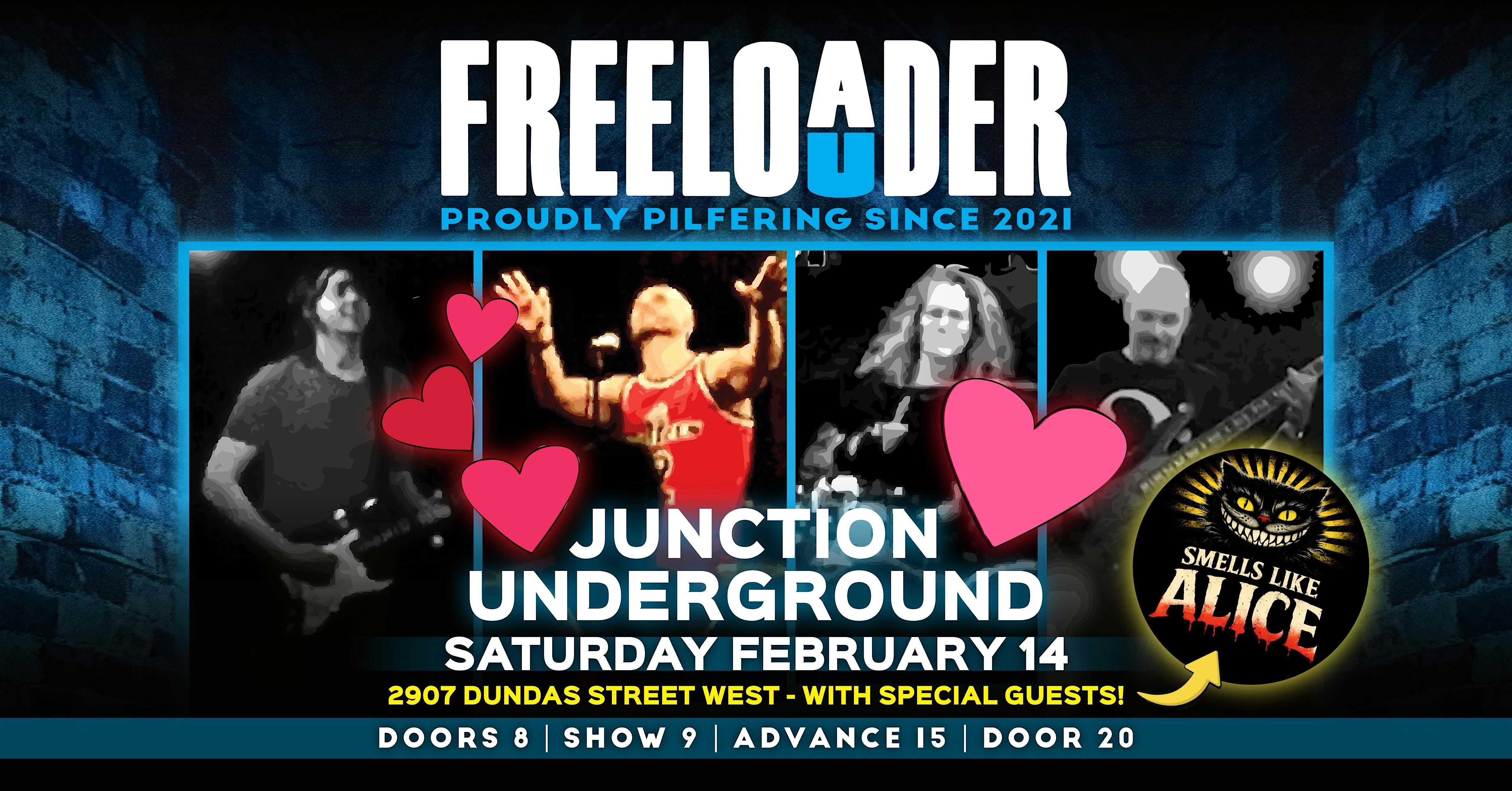 Freeloader Presents: Rock & Romance in the Junction! w Special Guest!
