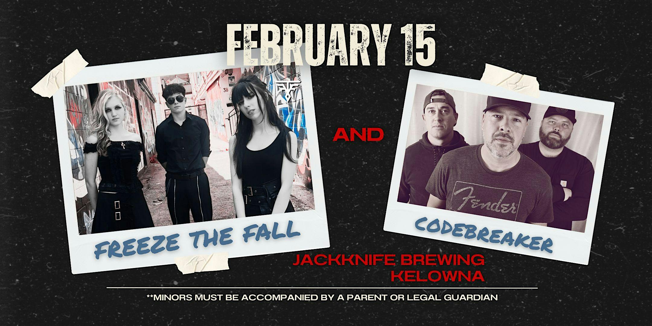 Freeze the Fall w/ CodeBreaker - LIVE at Jackknife!