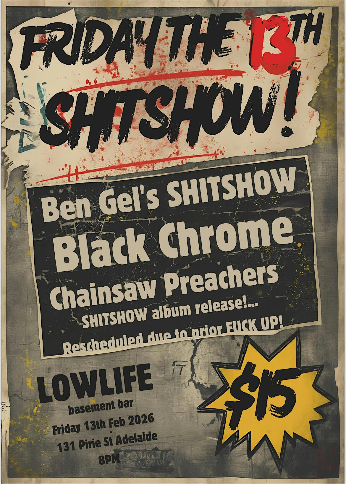 FRIDAY THE 13TH SHITSHOW!!