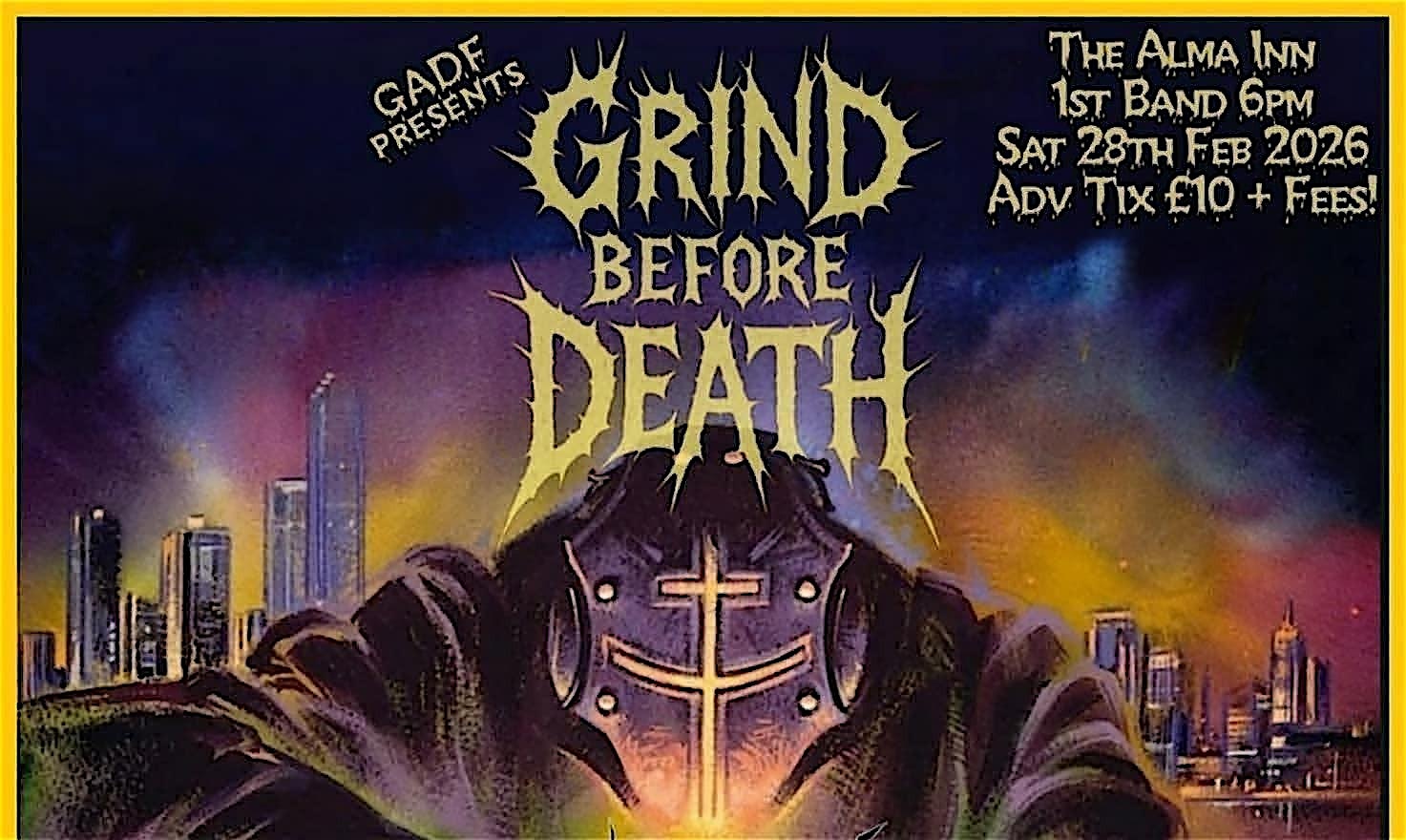 GADF Presents - Grind Before Death