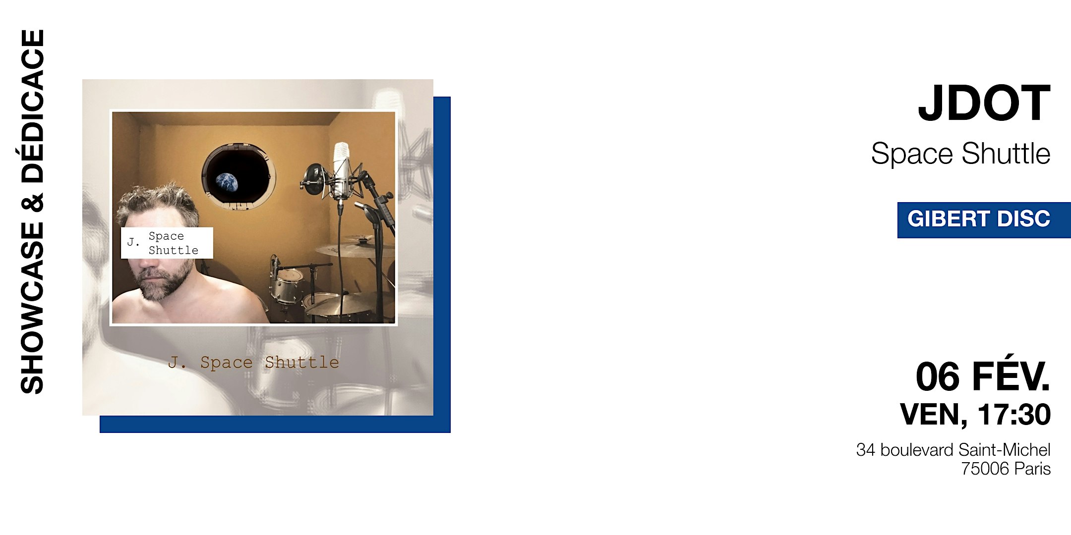 GIBERT showcase et dédicace : JDOT