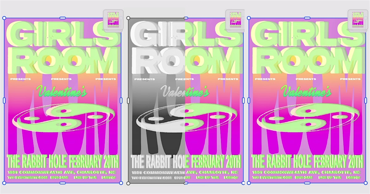 Girls Room Valentine's