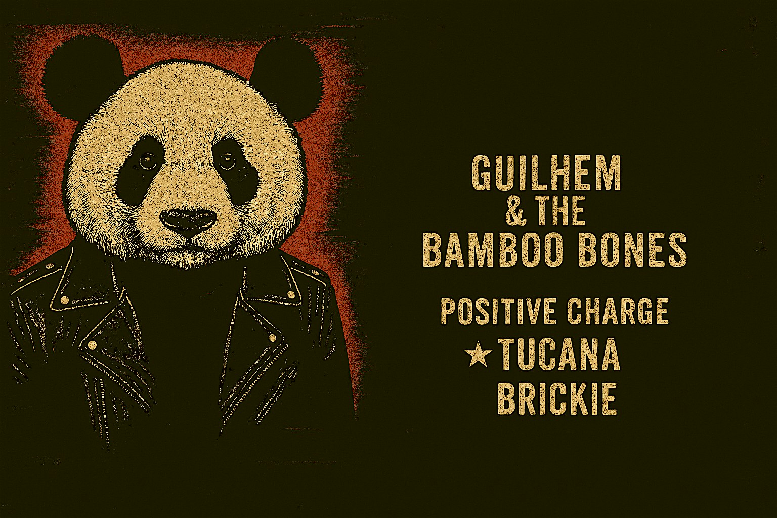 GUILHEM & THE BAMBOO BONES + POSITIVE CHARGE + TUCANA + BRICKIE