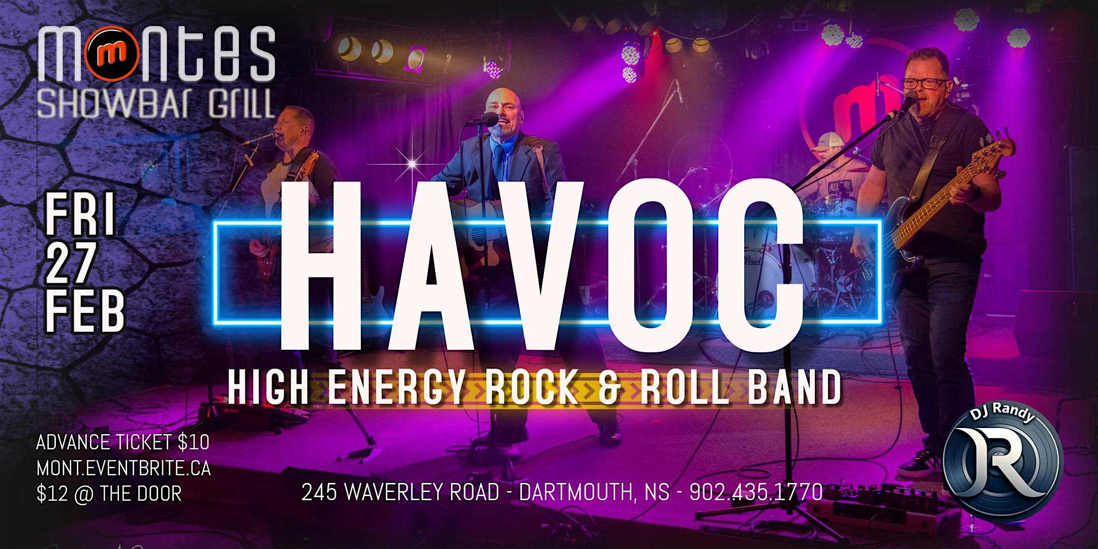 HAVOC Band @ Monte's