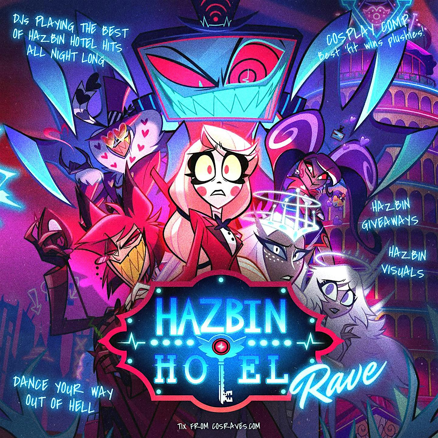 HAZBIN HOTEL RAVE BRISBANE