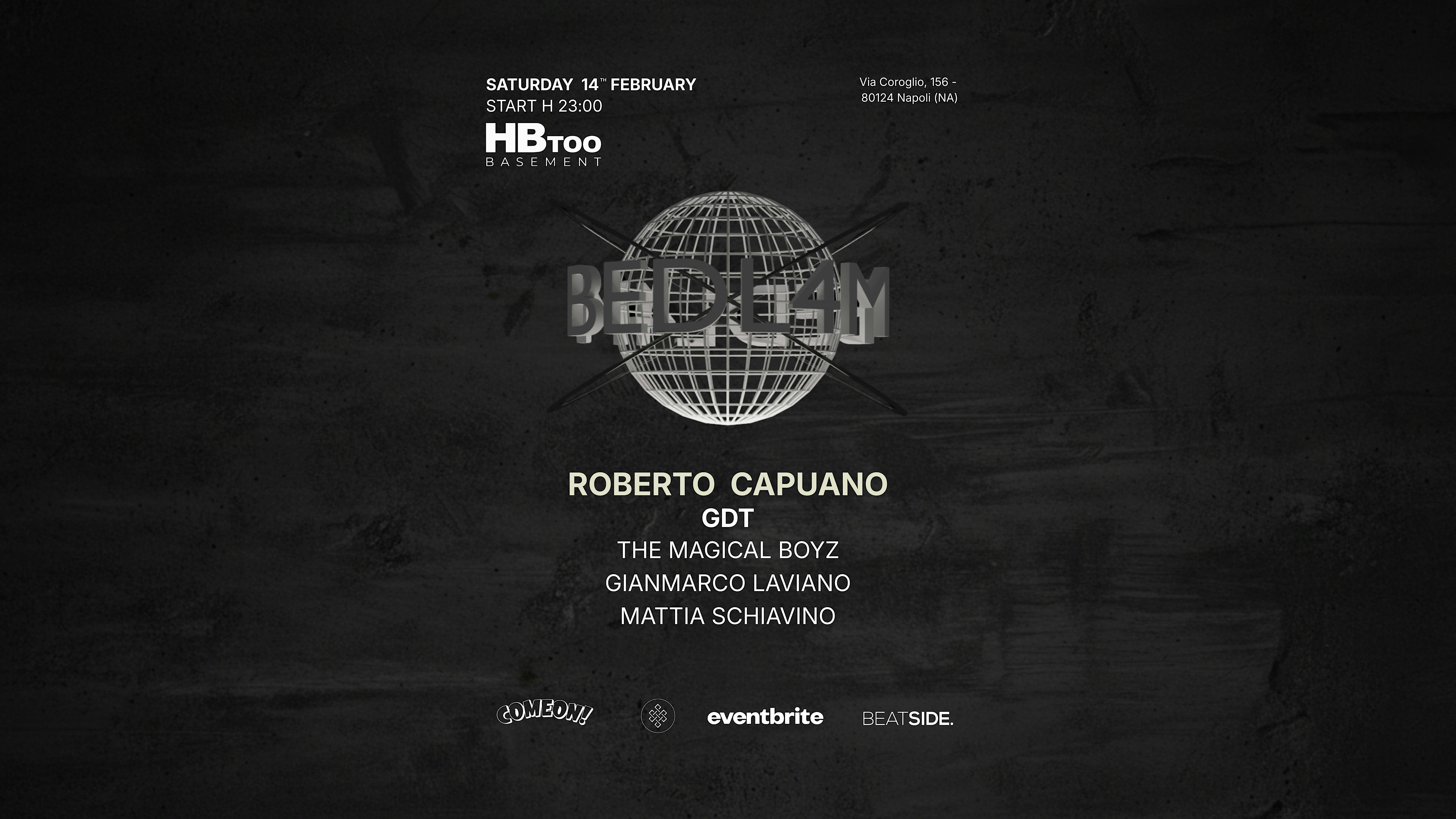 HBTOO _ BEDL4M \\ The Basement w/ Roberto Capuano