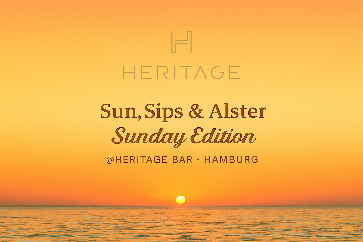 HERITAGE - Sun, Sips & Alster – Sunday Paloma Edition