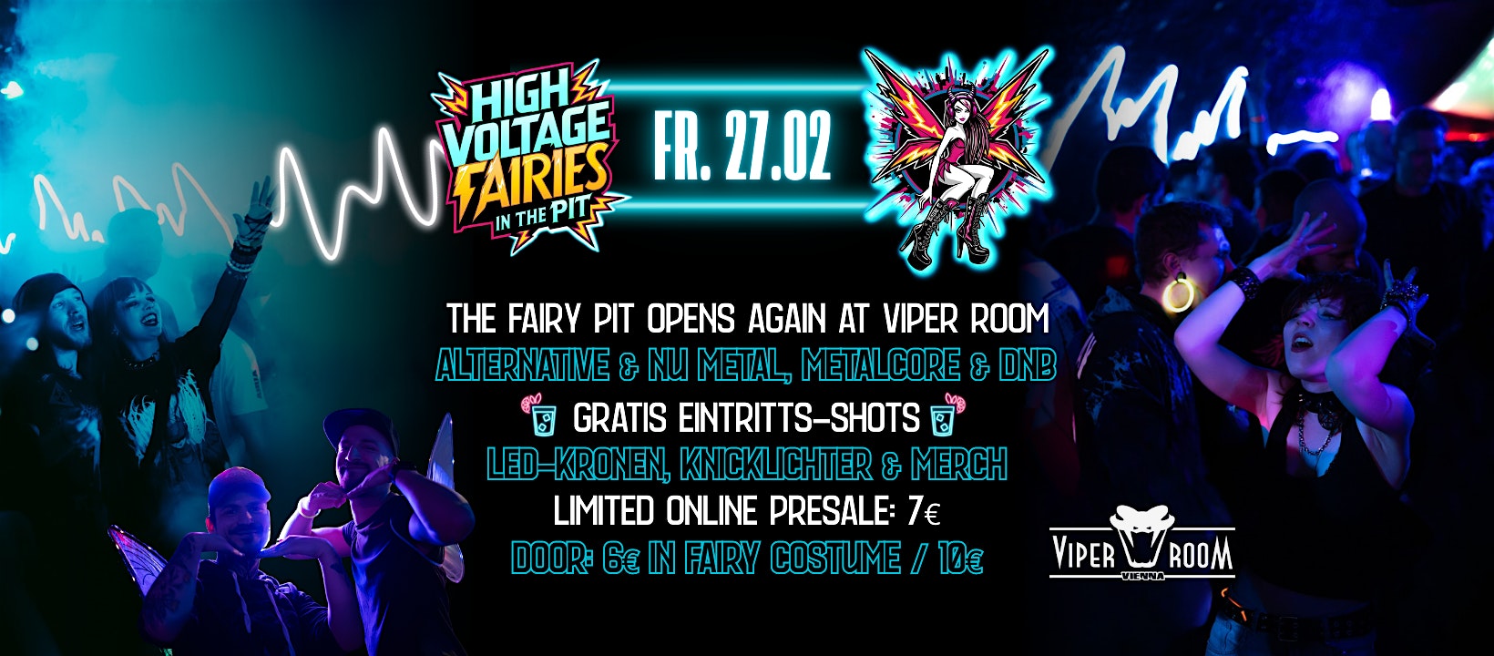 High Voltage Fairies in the Pit