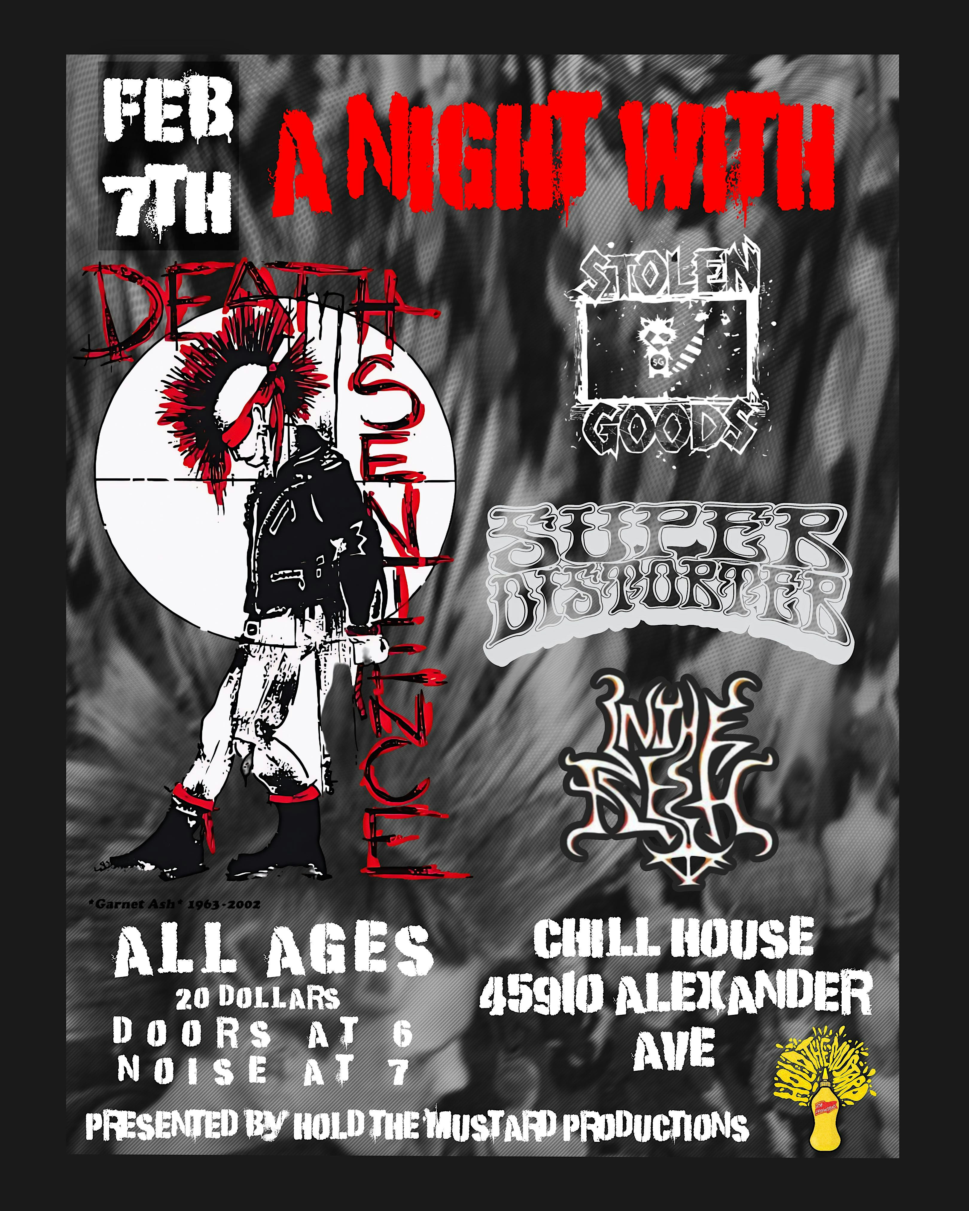 Hold The Mustard Presents: Death Sentence w/ guests