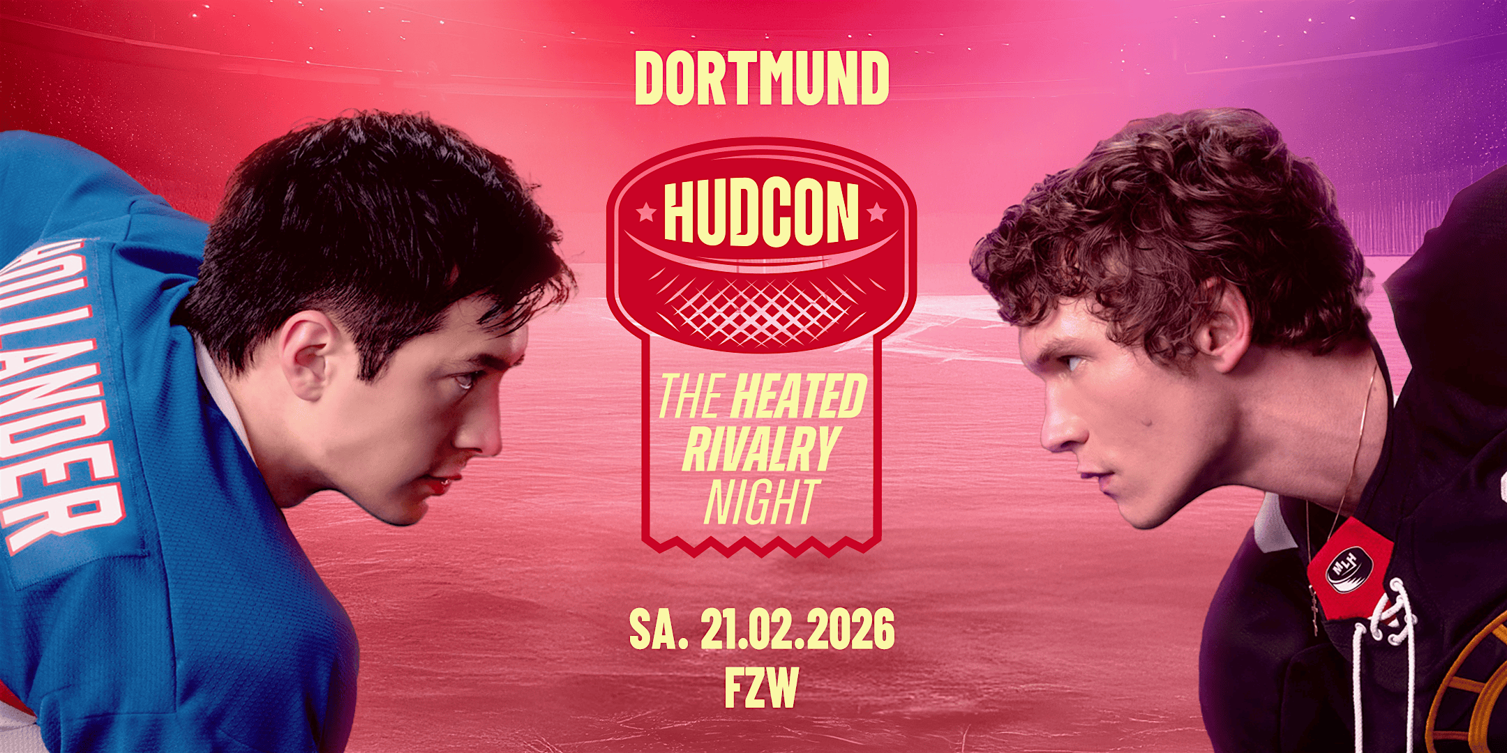 HUDCON • The Heated Rivalry Night • FZW Dortmund