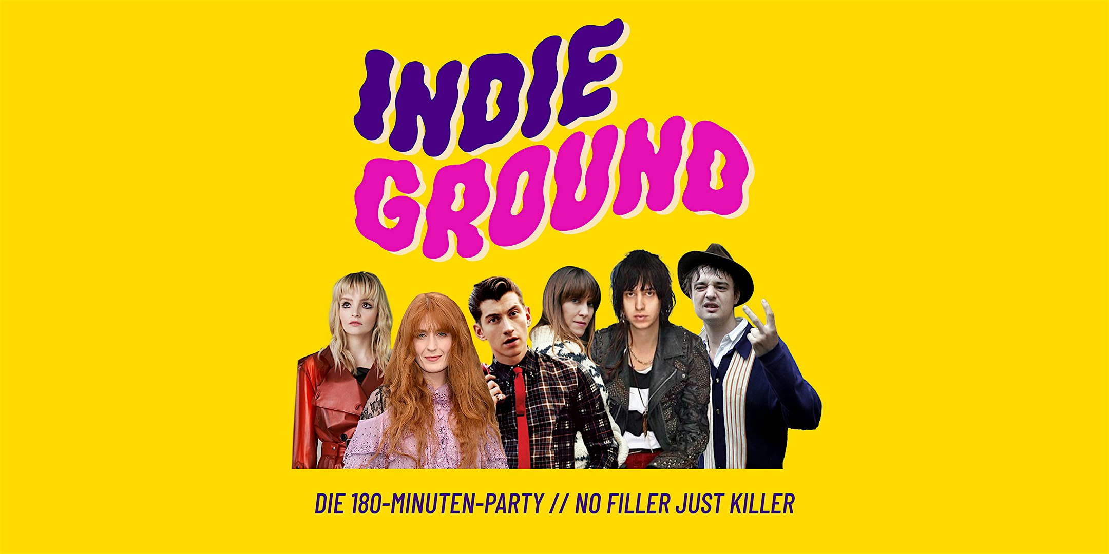 Indieground • 180-Minuten-Party • Monarch • Berlin