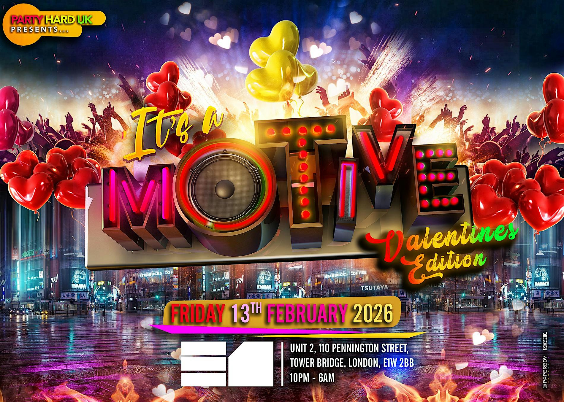 It's A Motive - Valentines Party