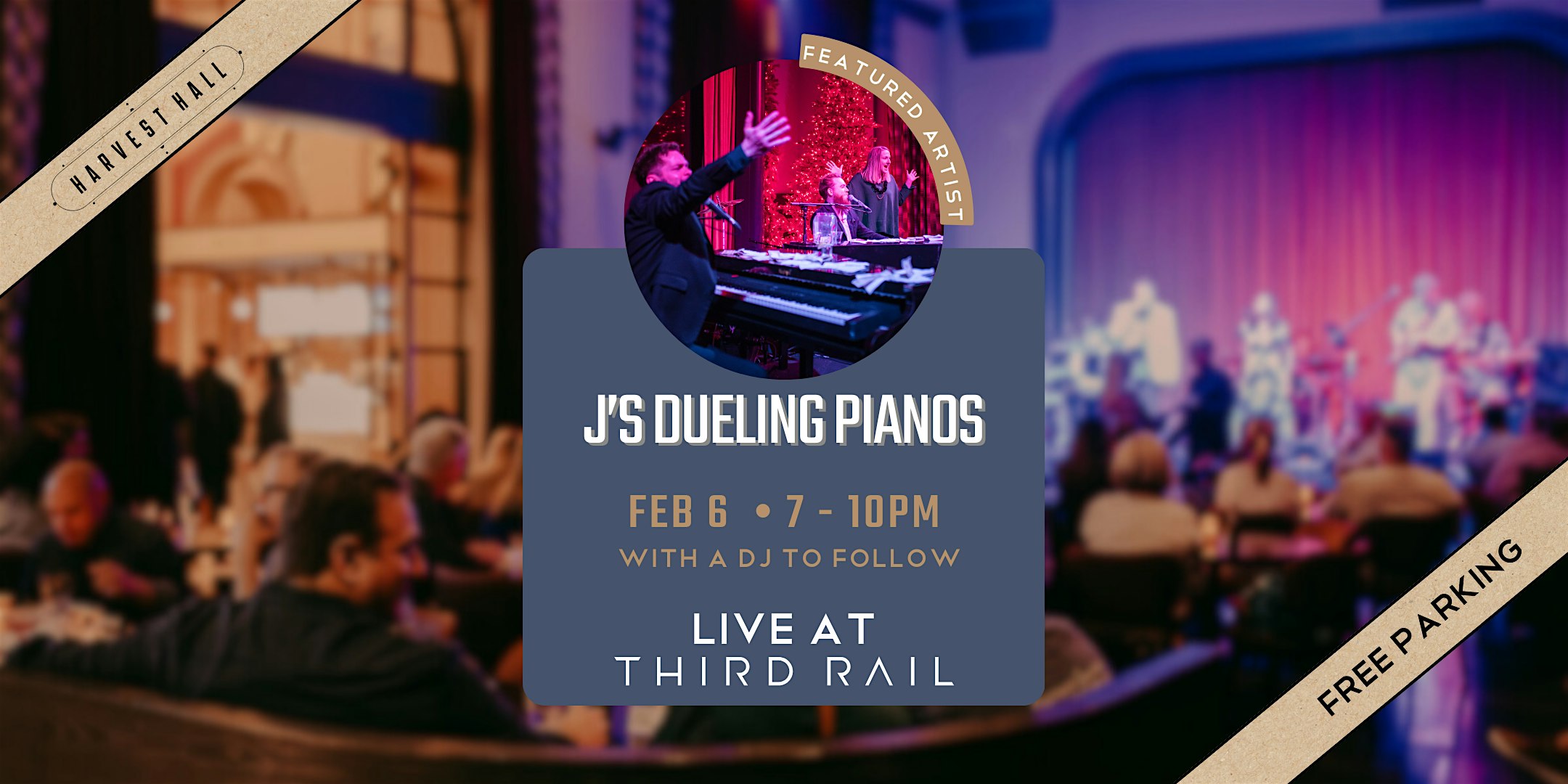 J's Dueling Pianos LIVE at Third Rail!