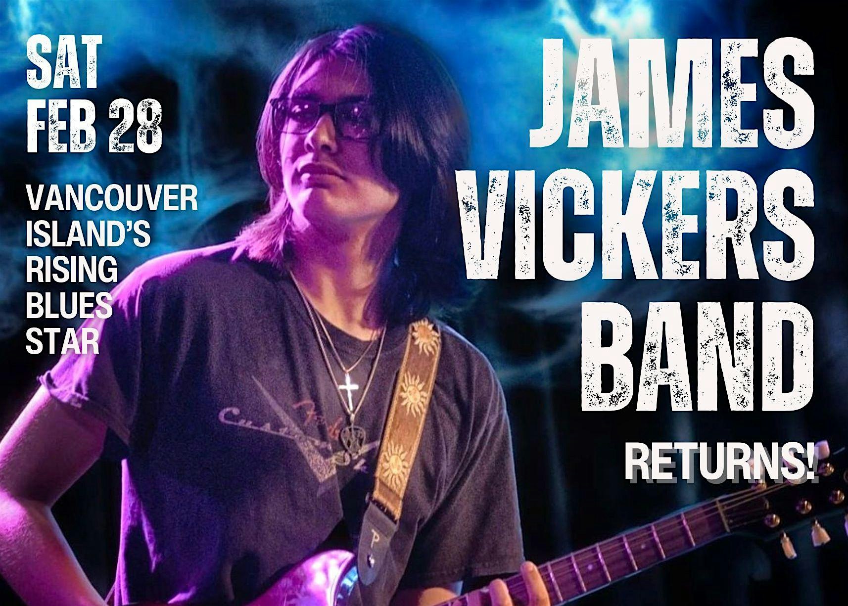 JAMES VICKERS BAND returns to Gibsons