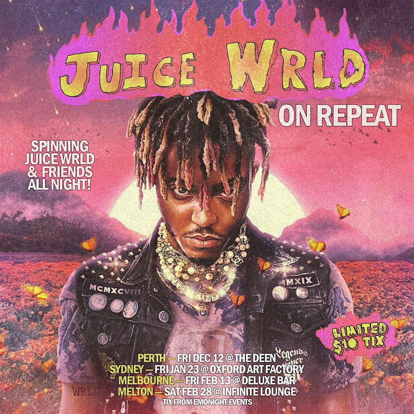 JUICE WRLD NIGHT BRISBANE