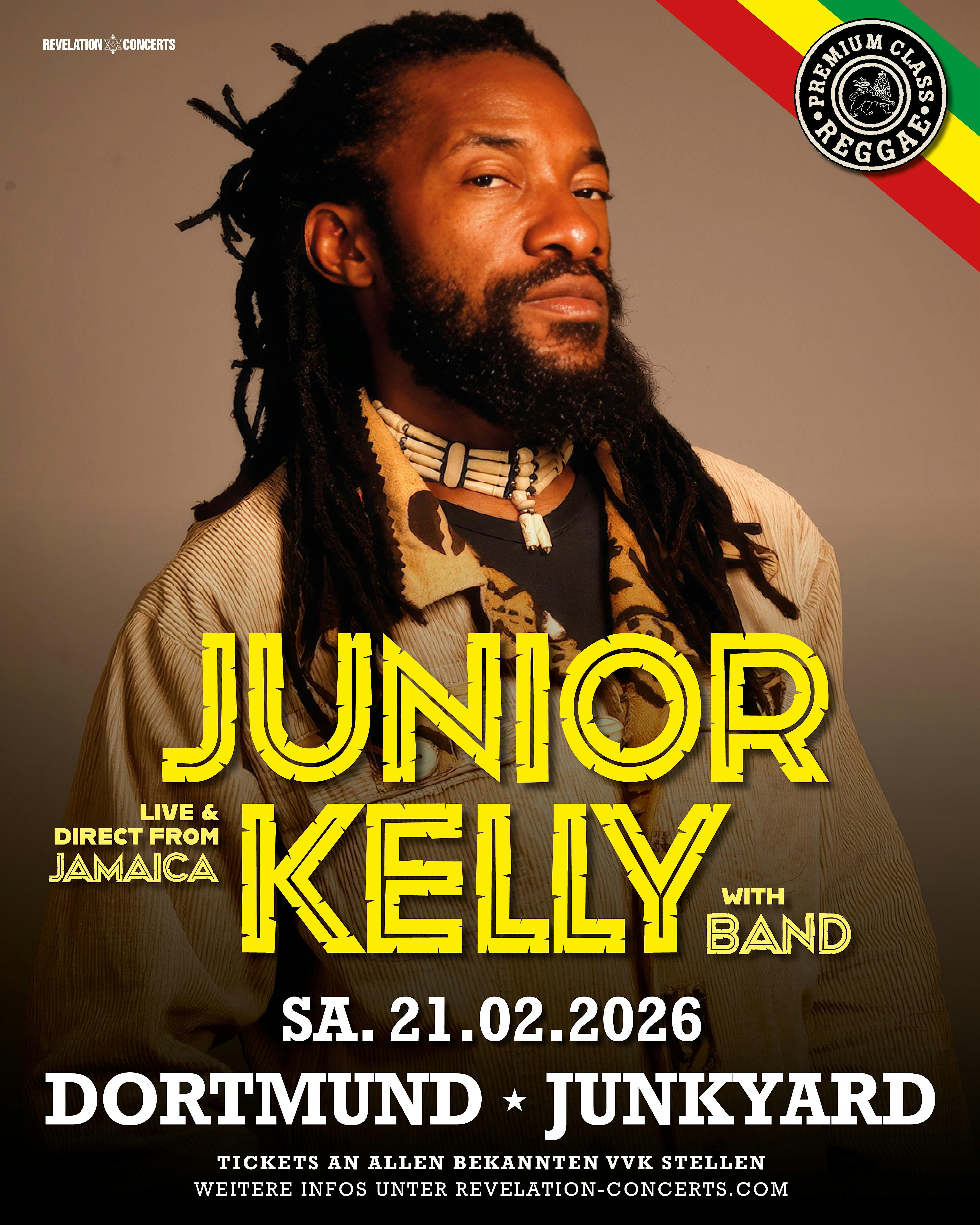 Junior Kelly & Band in Dortmund