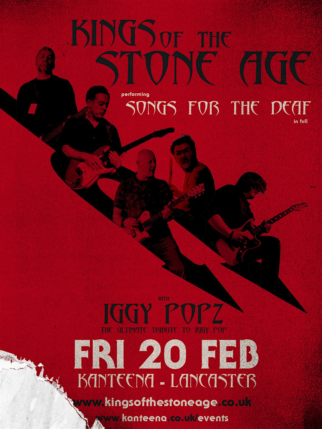 King of the Stone Age With Support from Iggy Popz