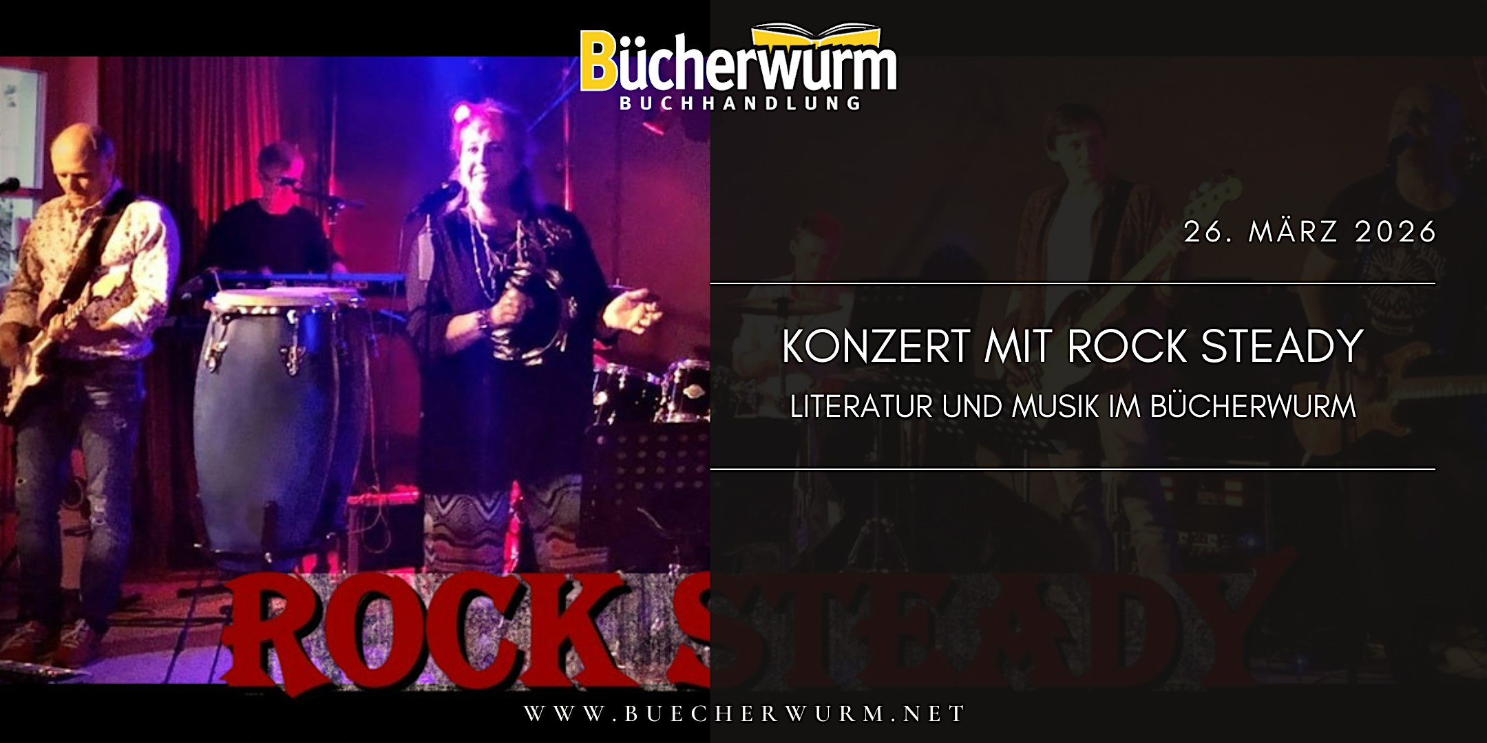 Konzert mit Rock Steady