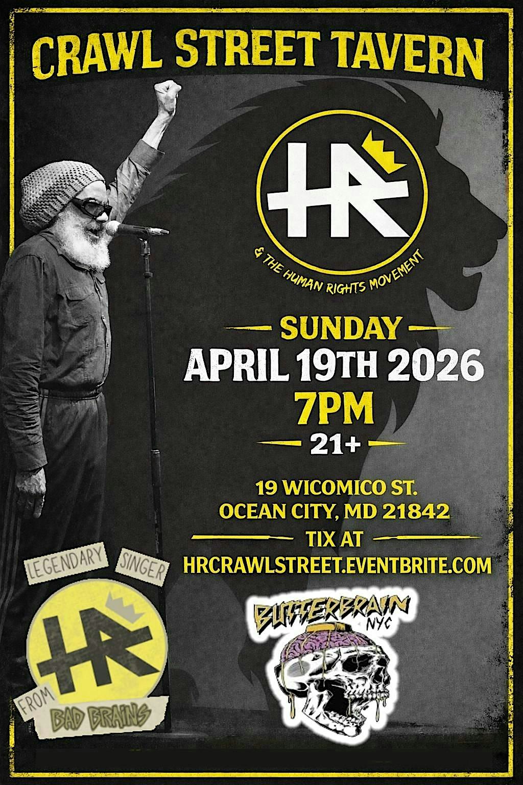 Legendary Singer HR (of Bad Brains) & The Human Rights Movement!