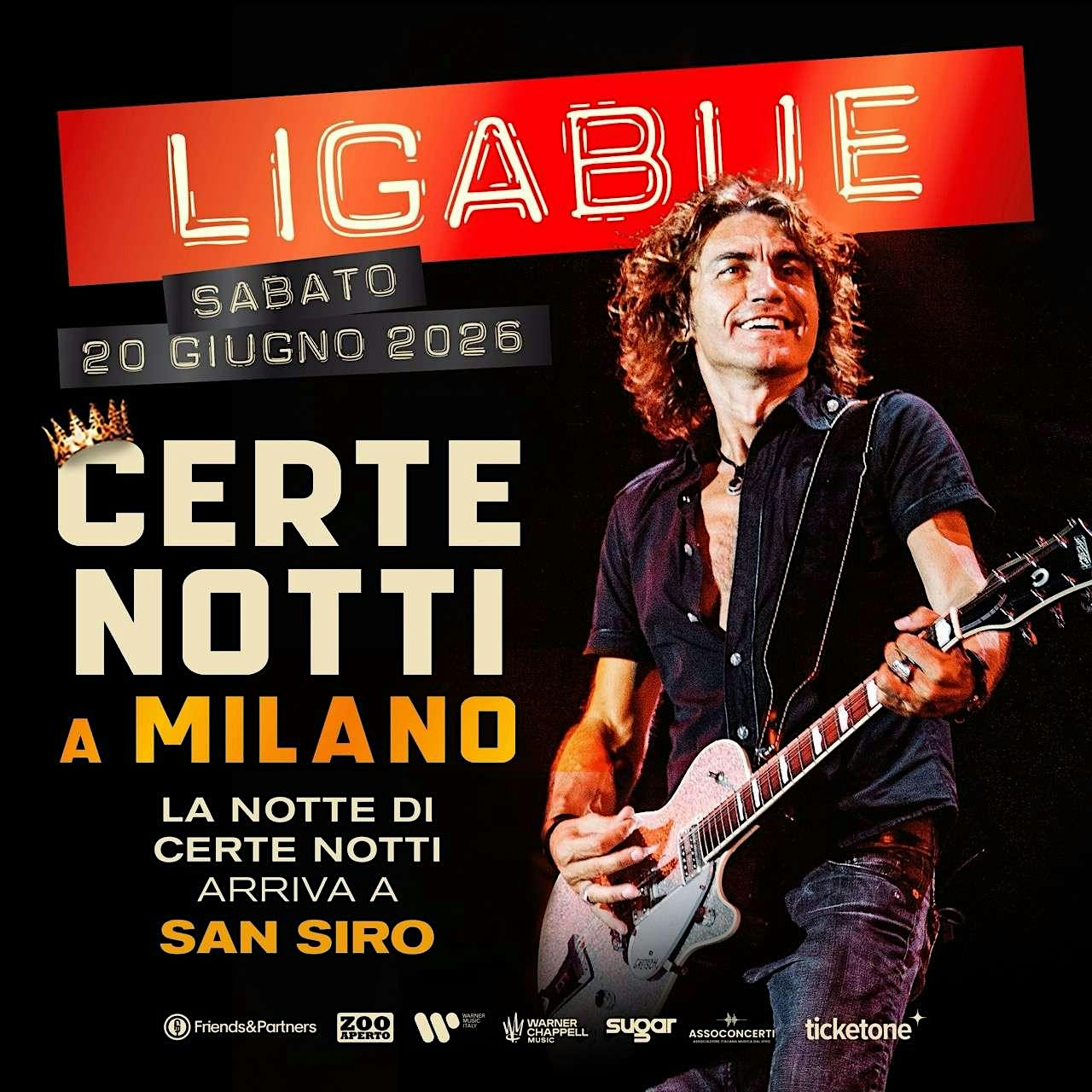 Ligabue - 20/06/26 MILANO