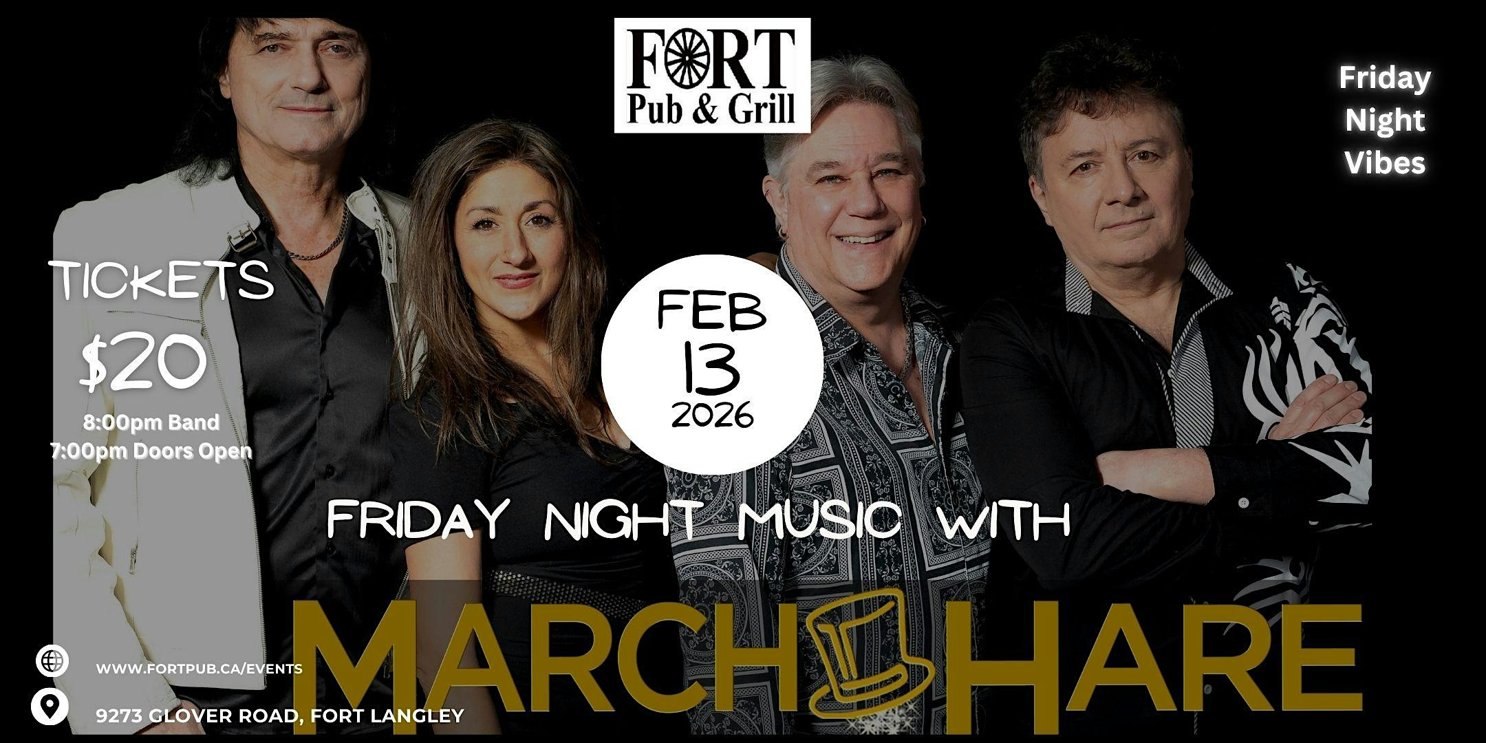 Live Music at the Fort with March Hare Band