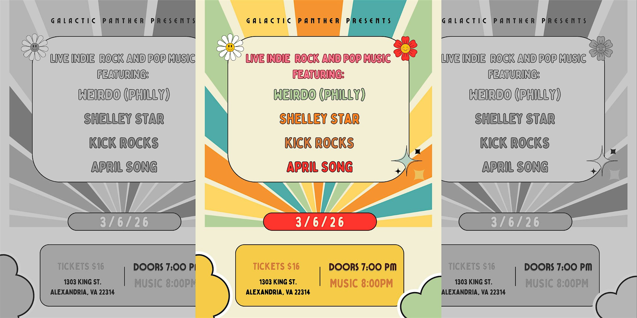 LIVE MUSIC: Live Indie Rock and Pop Music Night