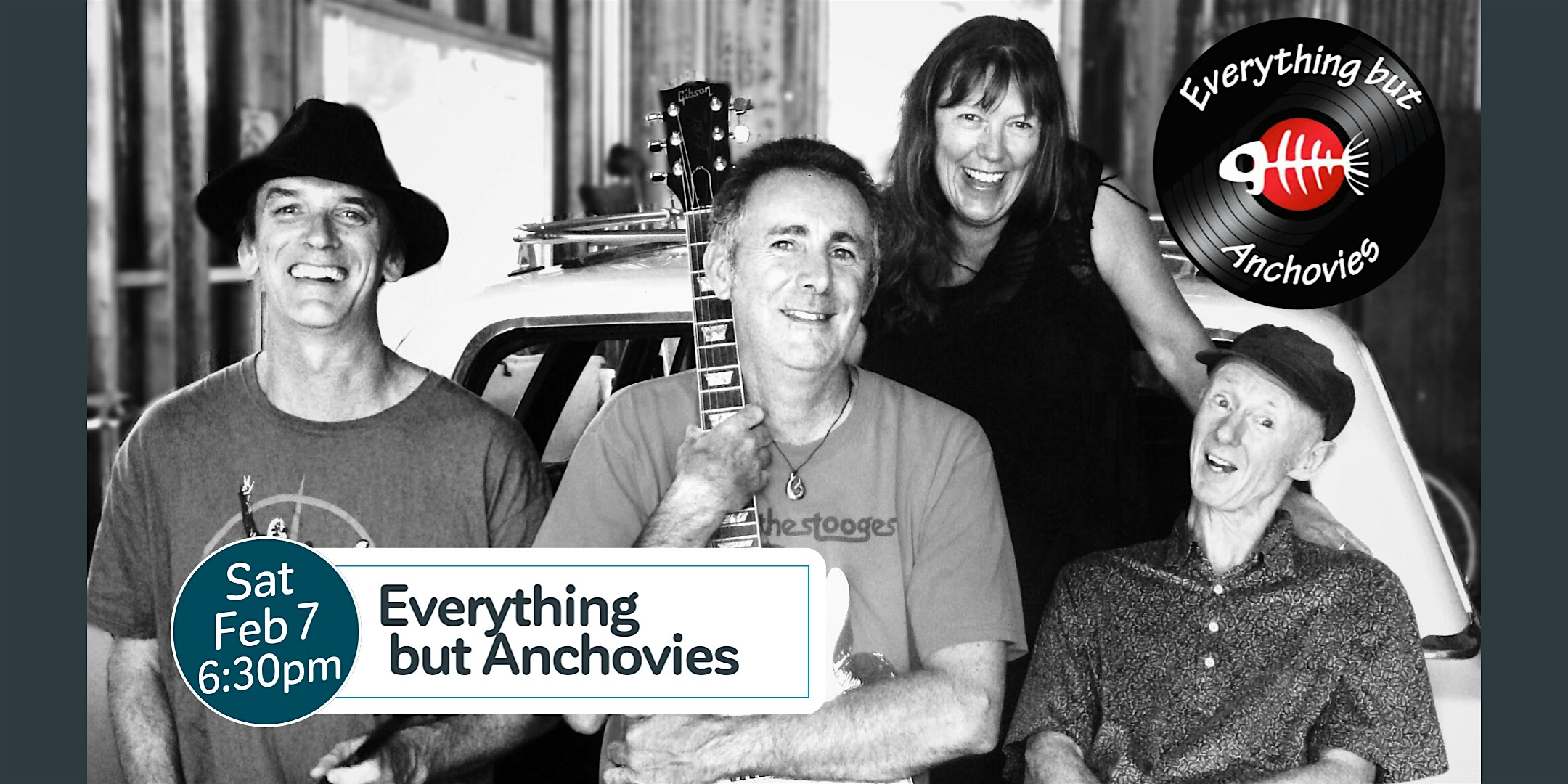 Live Music on The Terrace w/ Everything but Anchovies