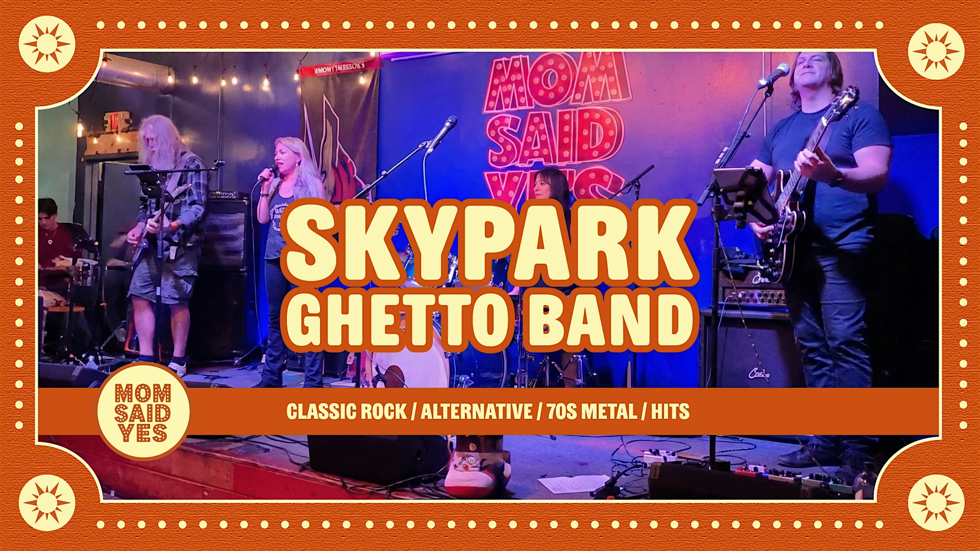 Live Music Torrance: Skypark Ghetto Band - Classic &  Alt Rock / 70s Metal