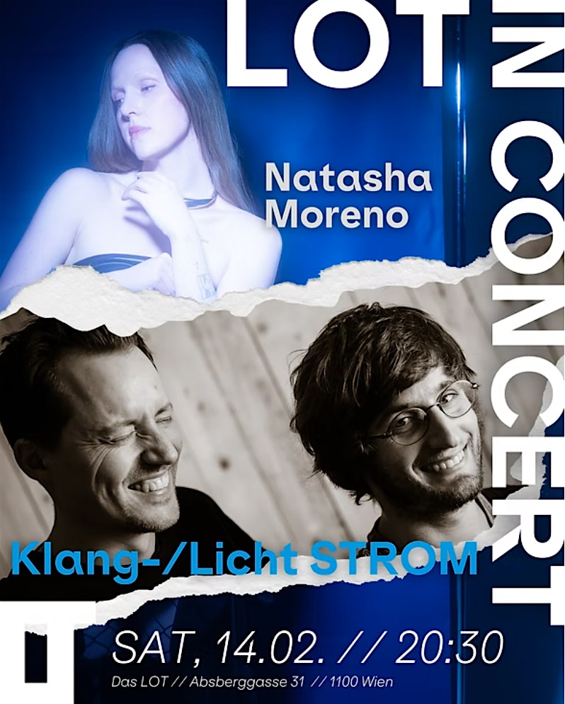 LOTinConcert: Klang-/Licht STROM + Natasha Moreno