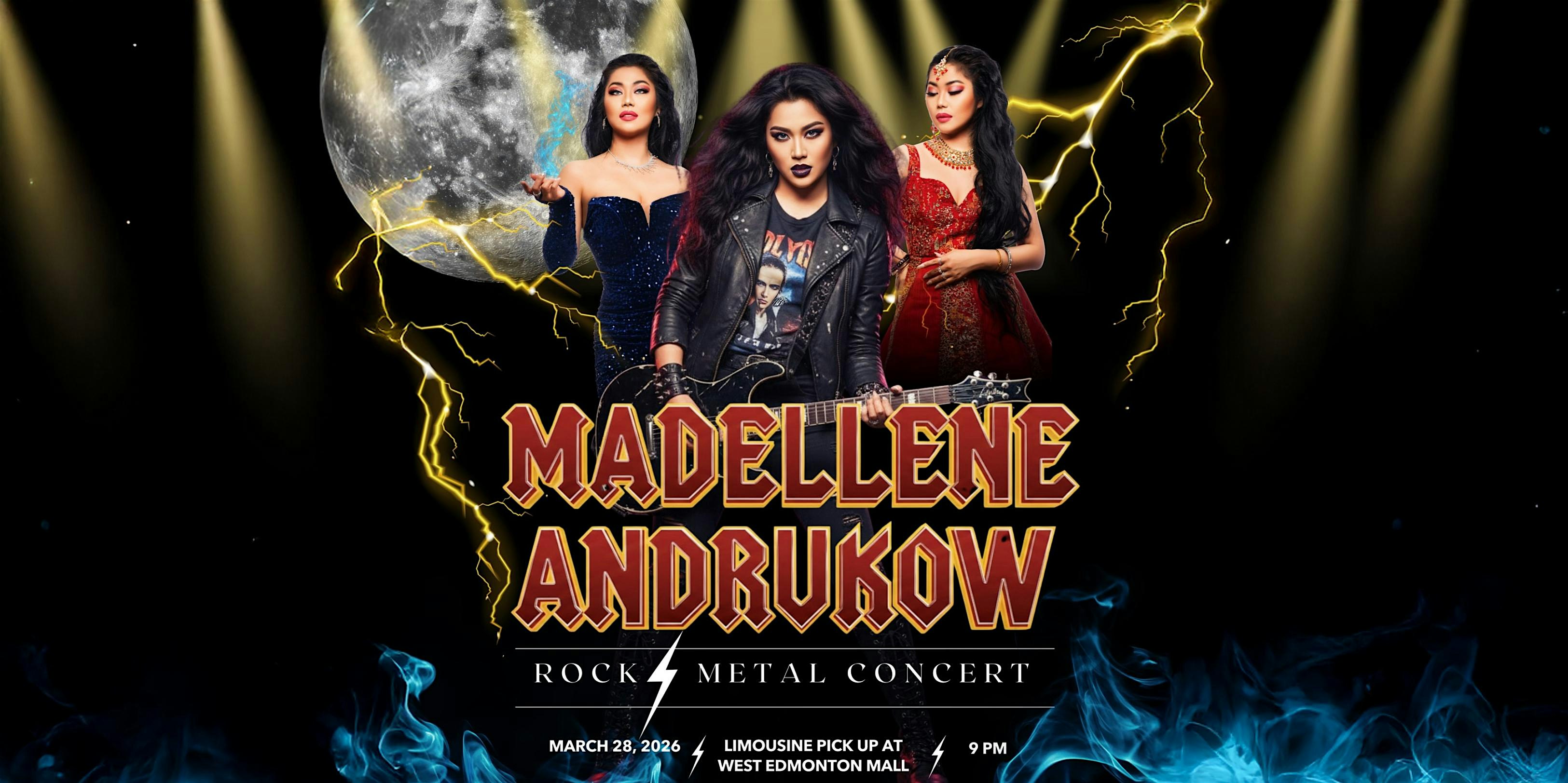 Madellene Andrukow Rock Metal Concert
