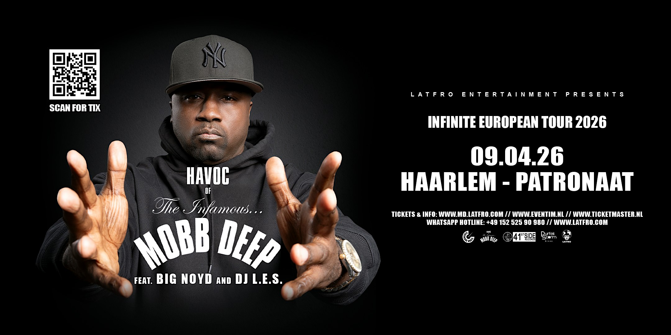 Mobb Deep Havoc feat. Big Noyd, DJ L.E.S Live in Haarlem