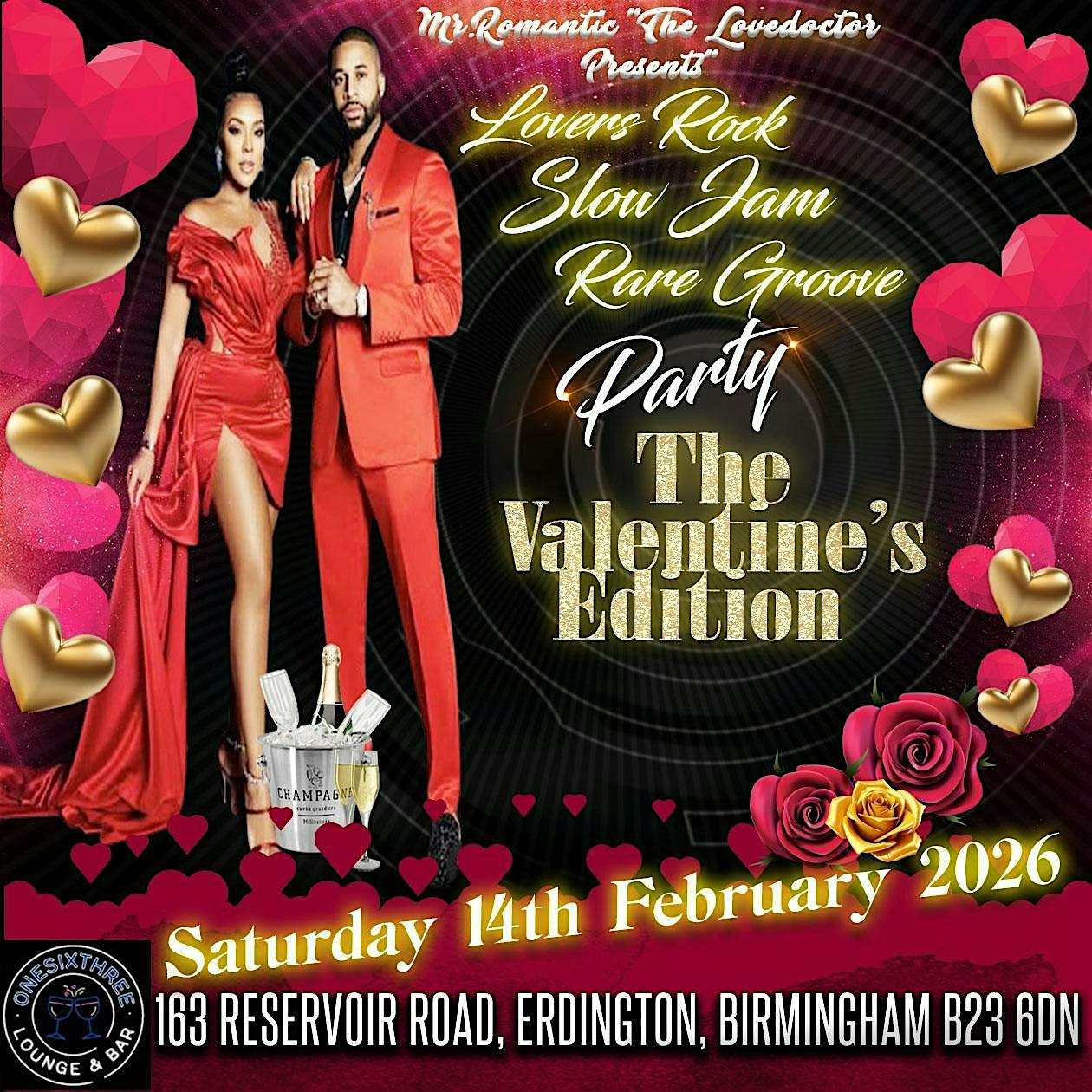 Mr.Romantic's Lovers rock,Slow jam,Rare groove party valentines edition