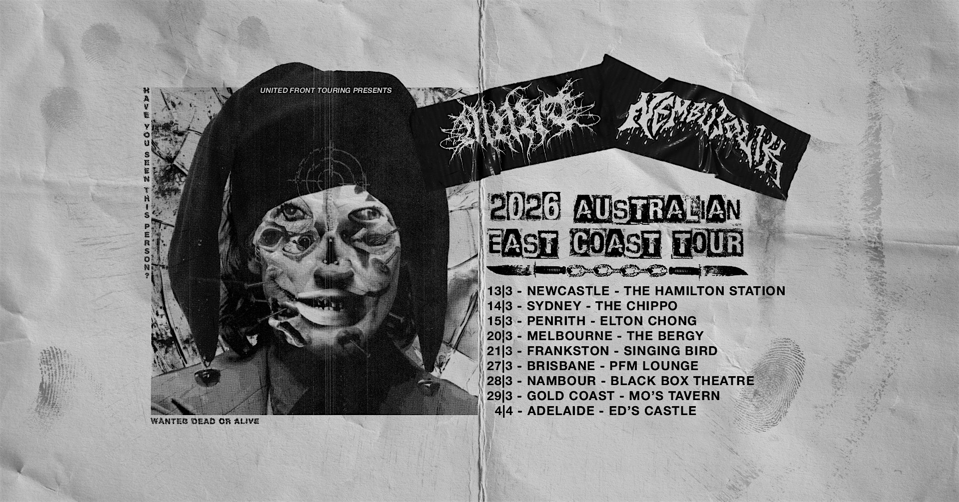 MUNT x NEMBUTOLIK 2026 EAST COAST TOUR! SUPPORTS TBA