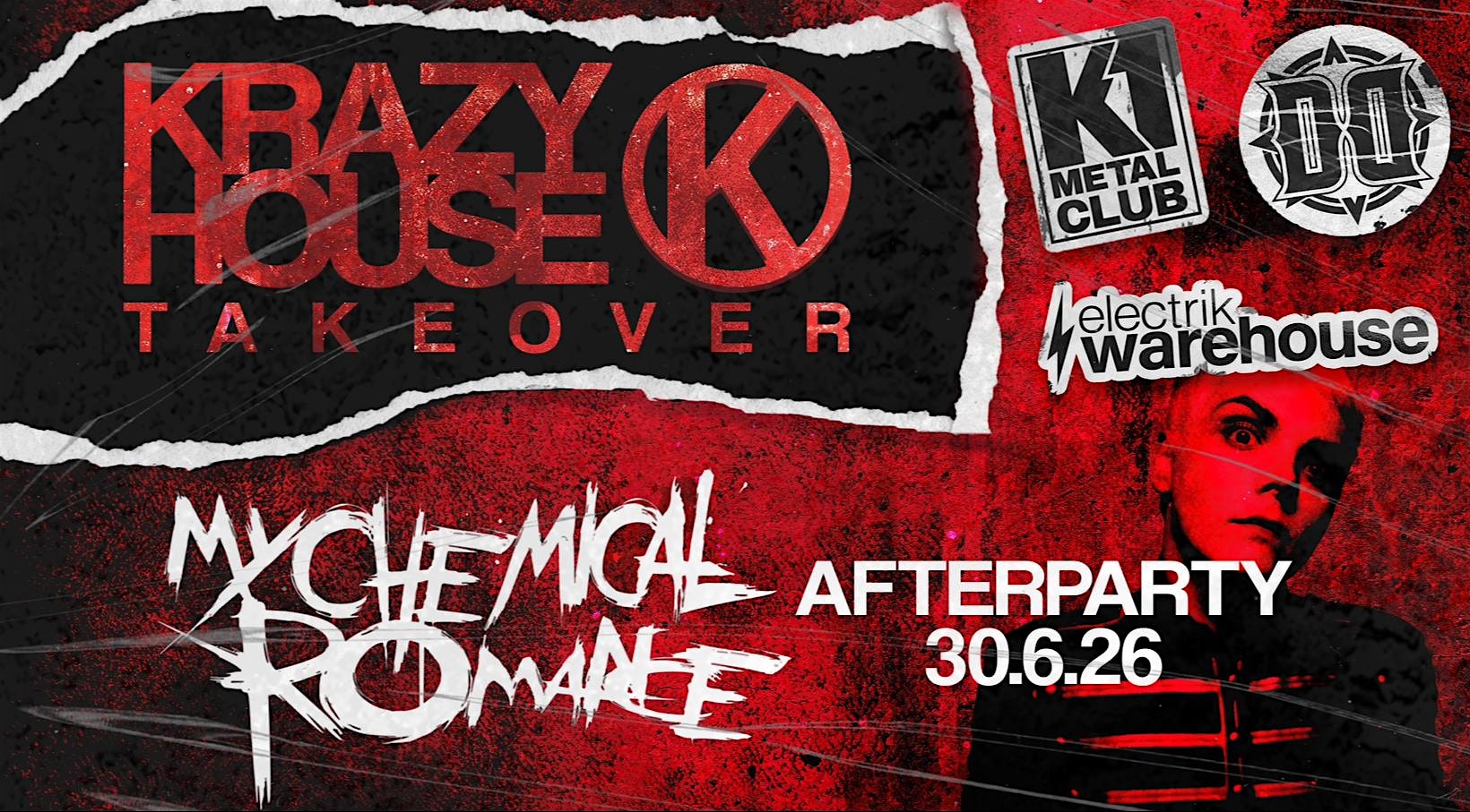 My Chemical Romance After Show Party Krazyhouse Reunion Emo Special