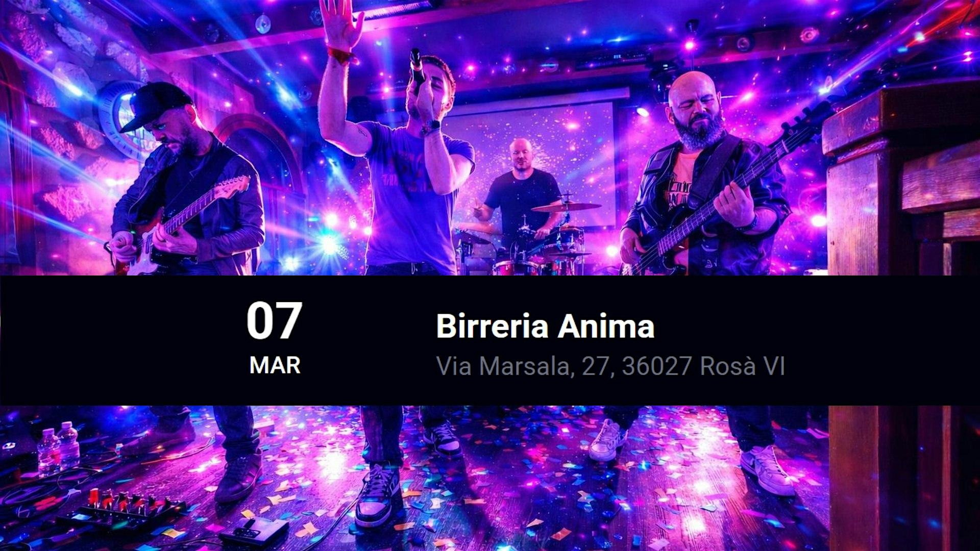 MyPlay Coldplay Tribute live @ Birreria Anima, Rosà, Vicenza - 07.03.2026
