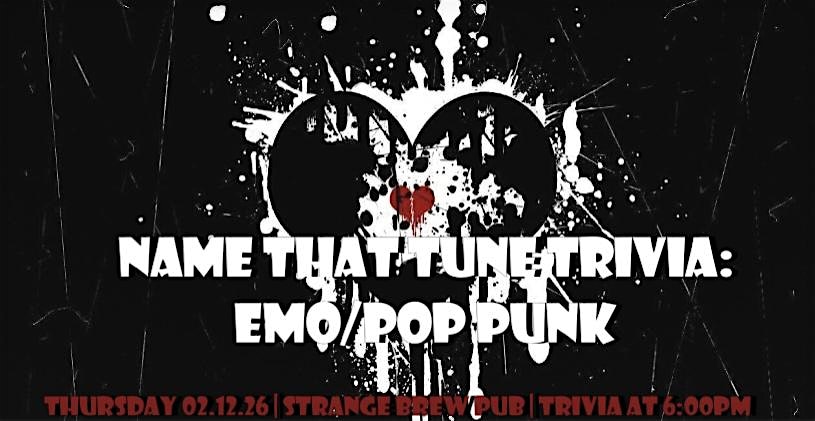 Name That Tune Trivia: EMO/Pop Punk