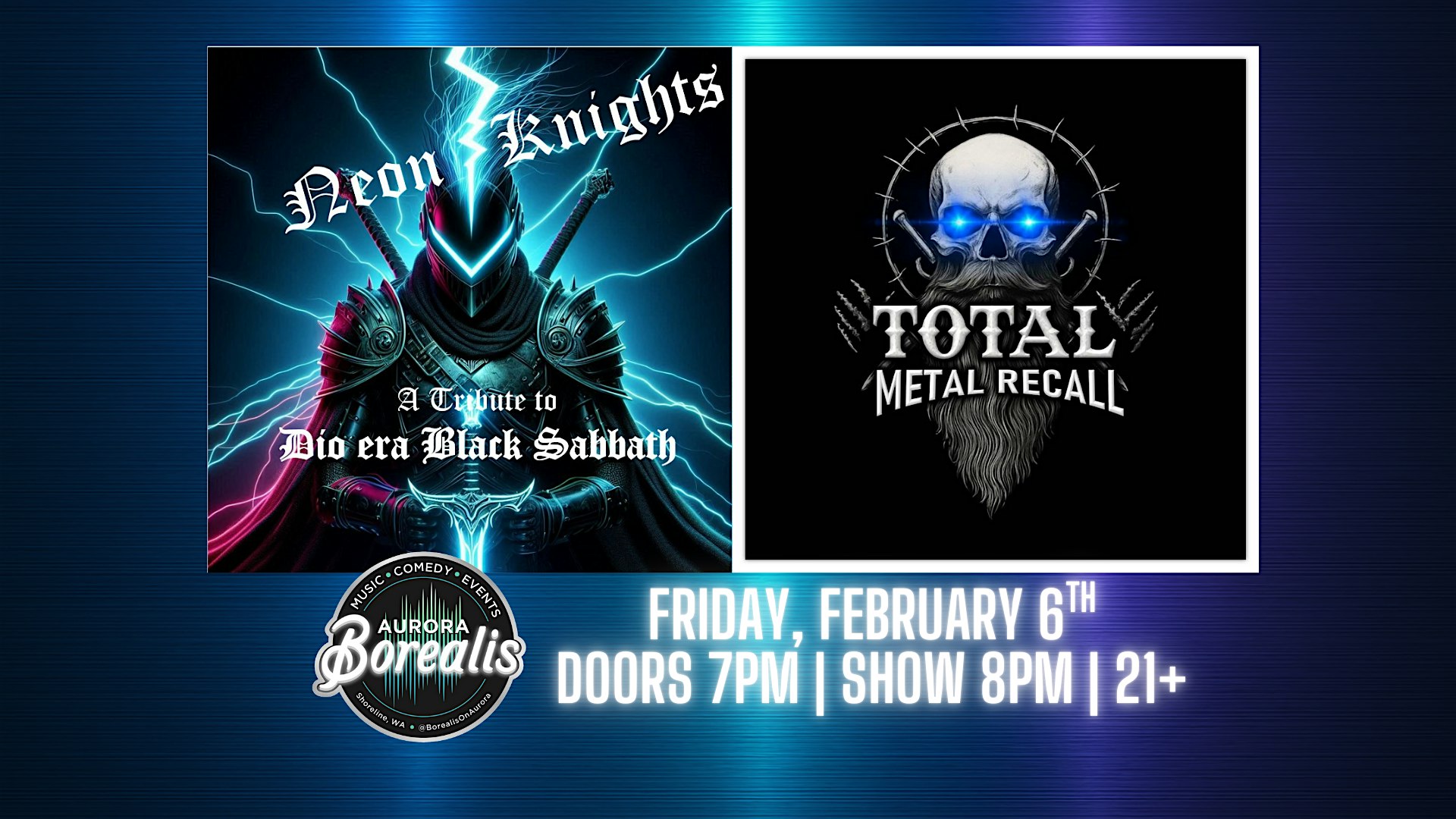 Neon Knights + Total Metal Recall