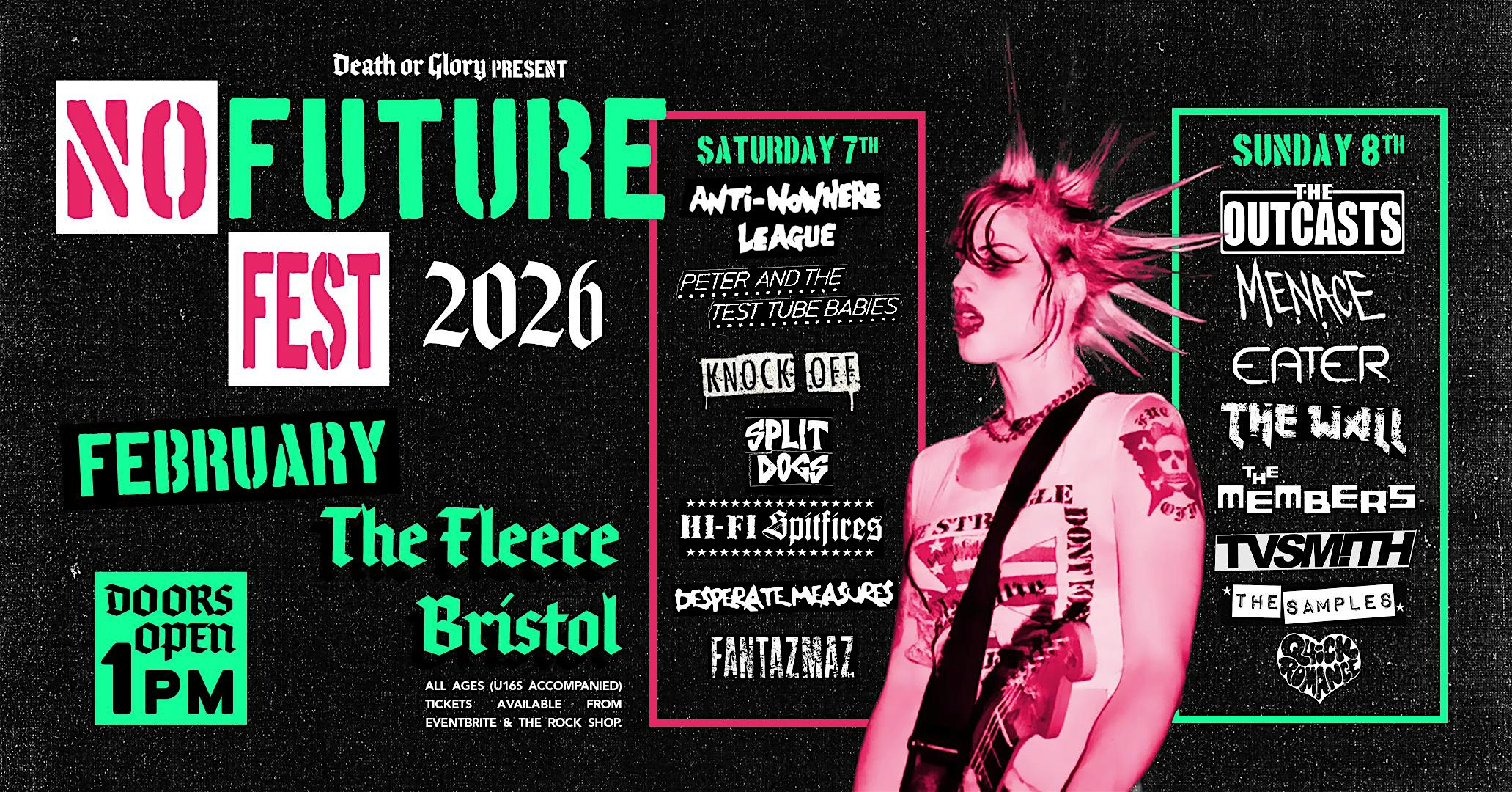 No Future Punk Festival 2026 - WEEKEND TICKET