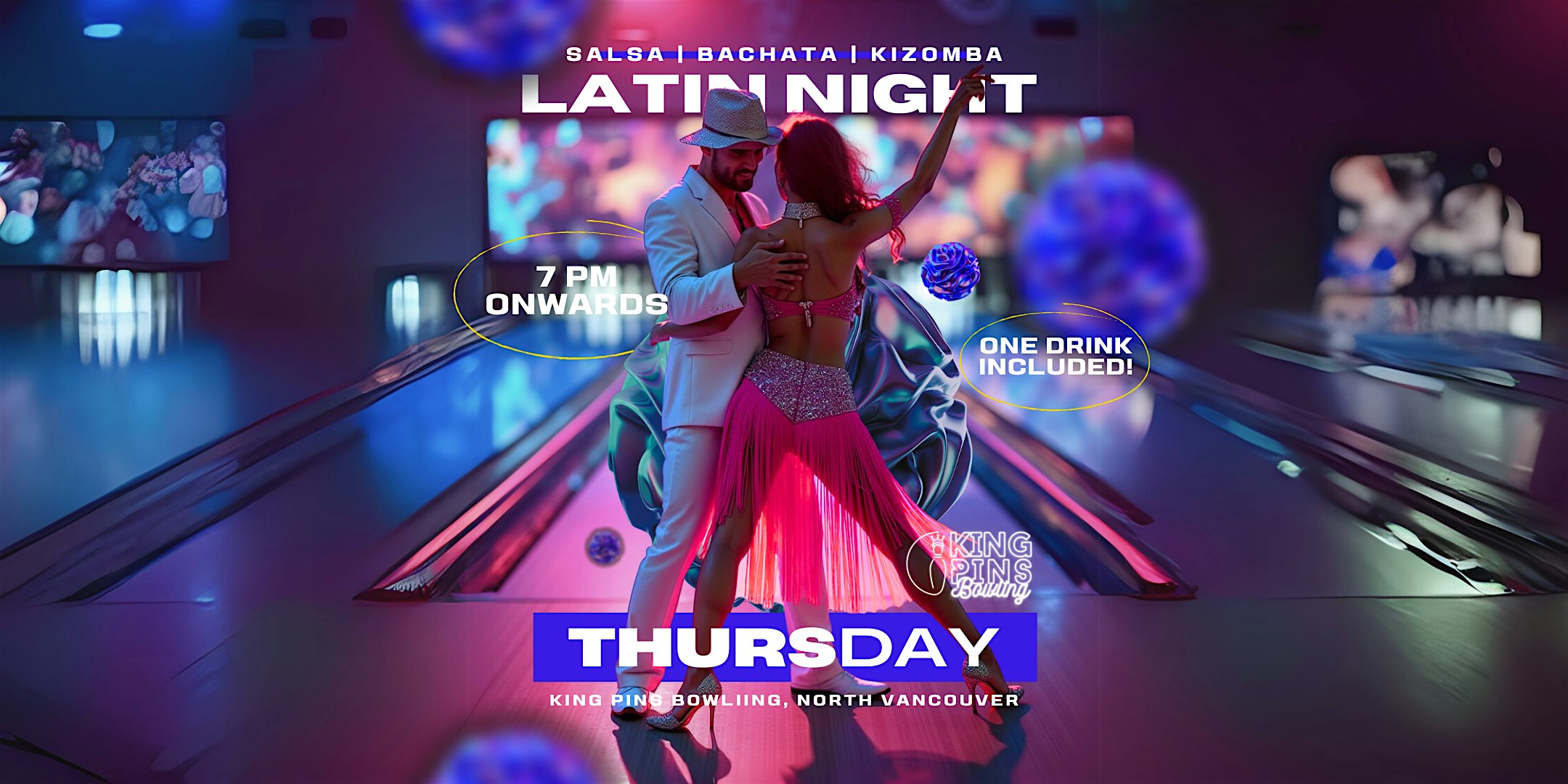 North Vancouver Salsa, Bachata, Kizomba Intimate & Cozy Latin Night