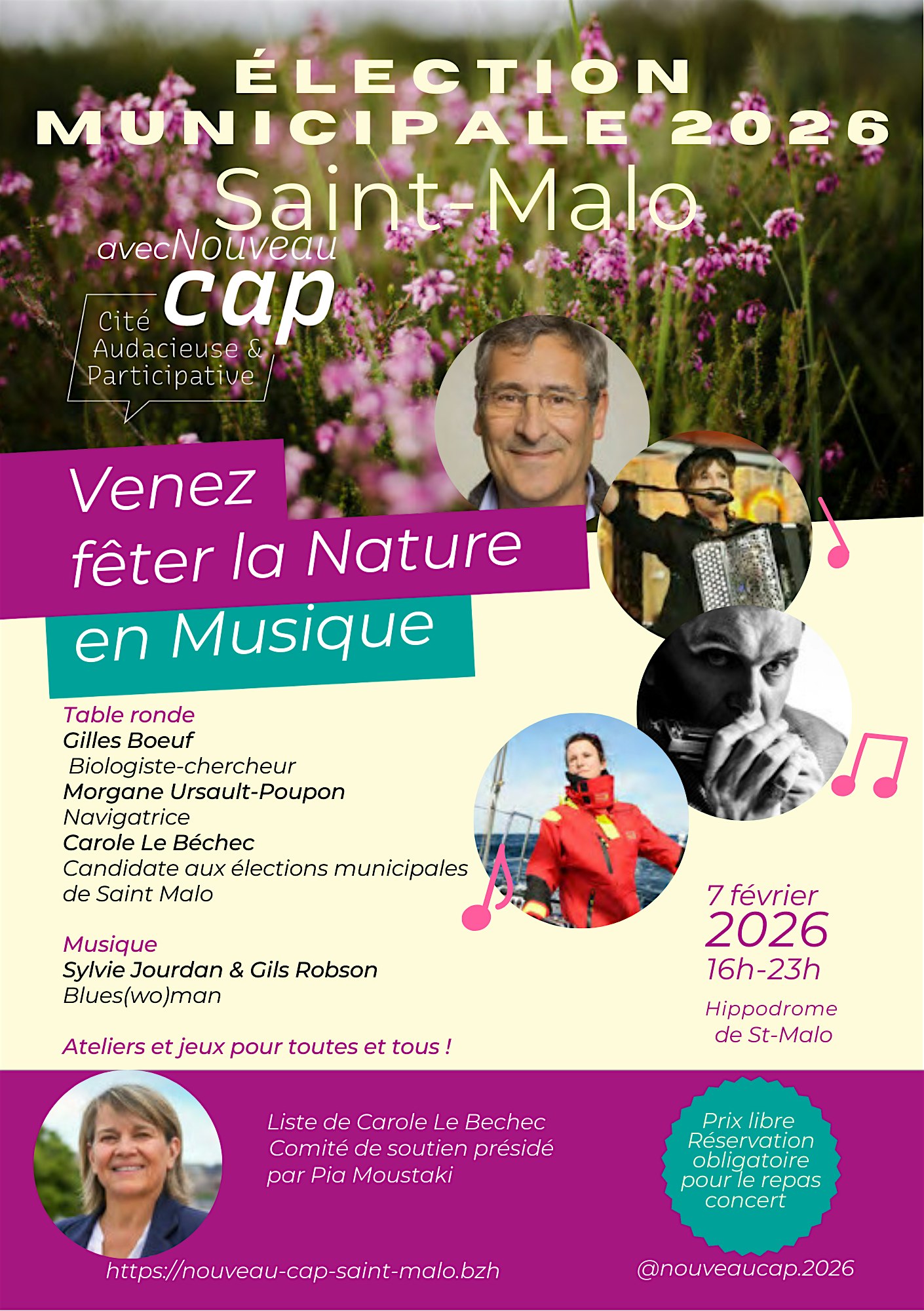 Nouveau cap fête la nature en musique