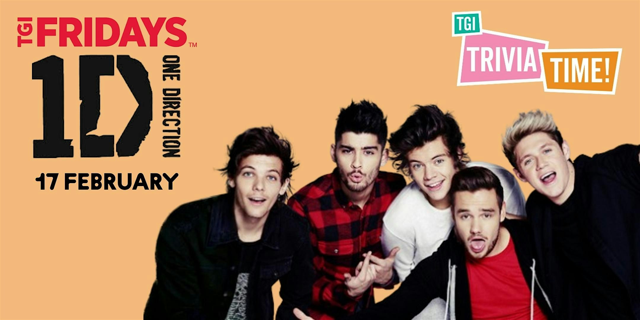 ONE DIRECTION Trivia [ROBINA] at TGI Fridays
