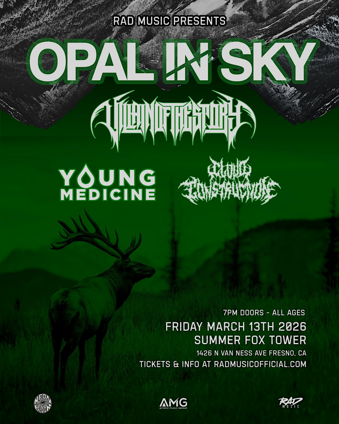 Opal In Sky, Villains Of The Story, Young Medicine, Cloud Construction