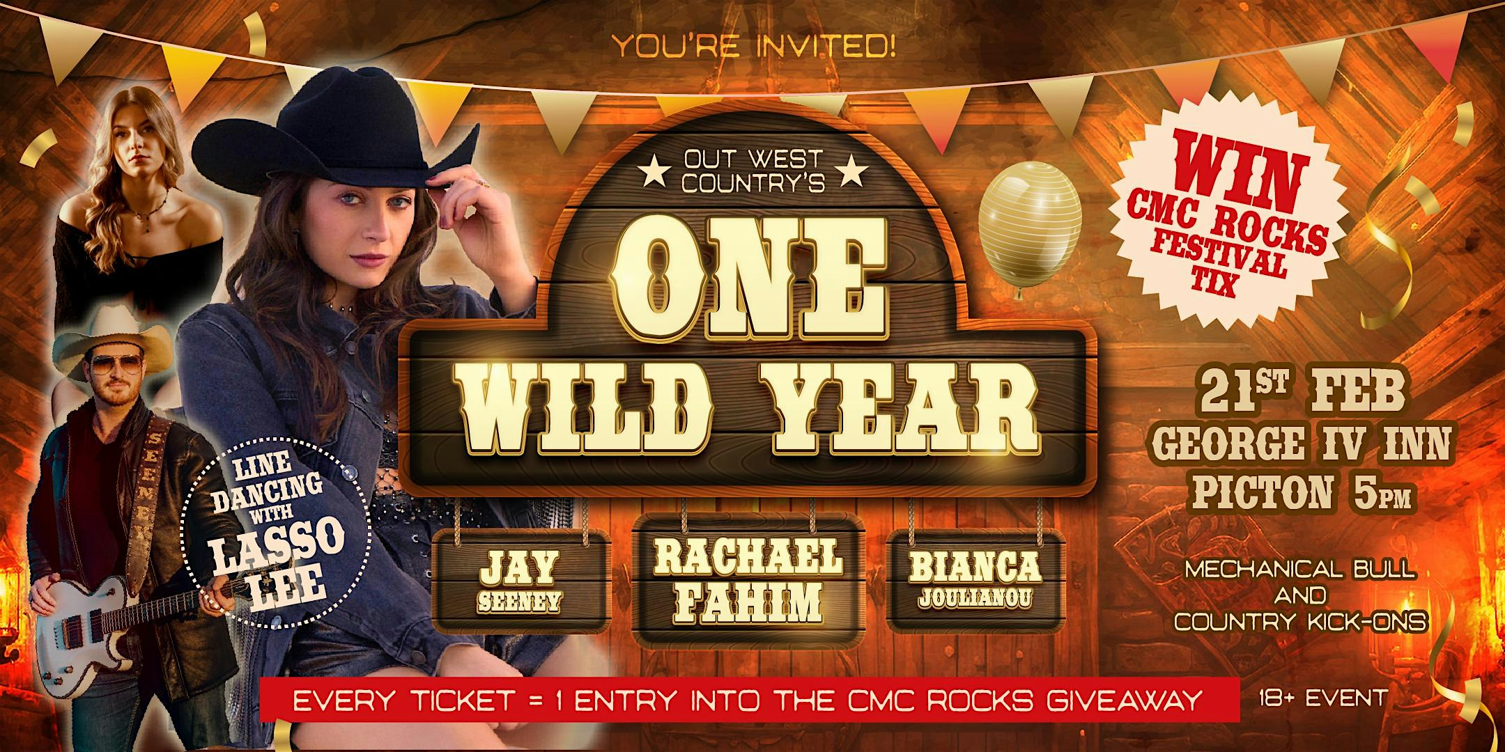 Out West Country: ONE WILD YEAR