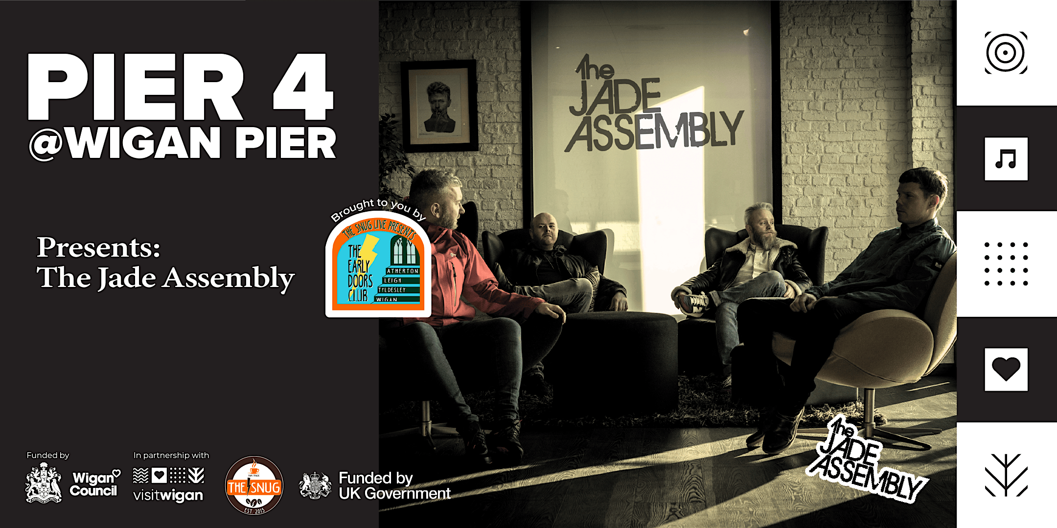 Pier 4 at Wigan Pier Presents: The Jade Assembly
